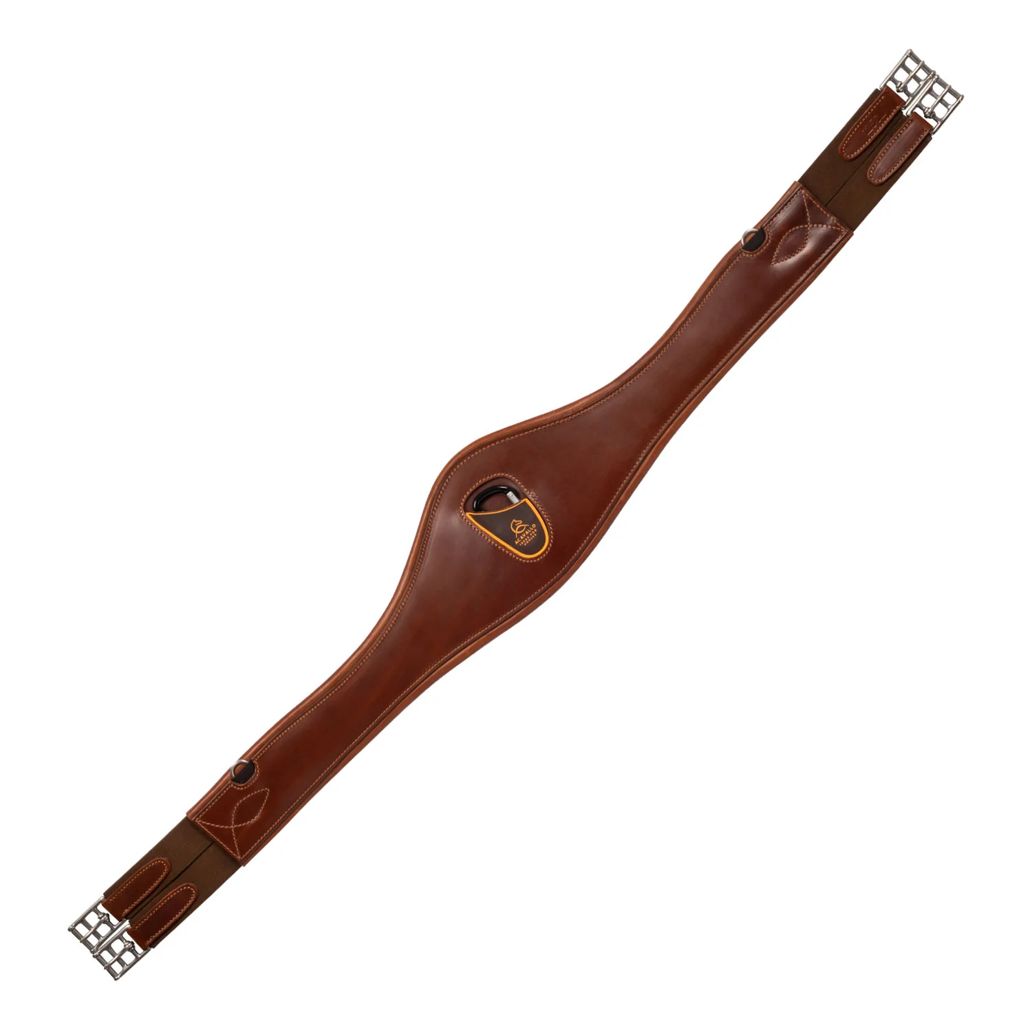 Acavallo Anatomical Jumping Girth Calfskin