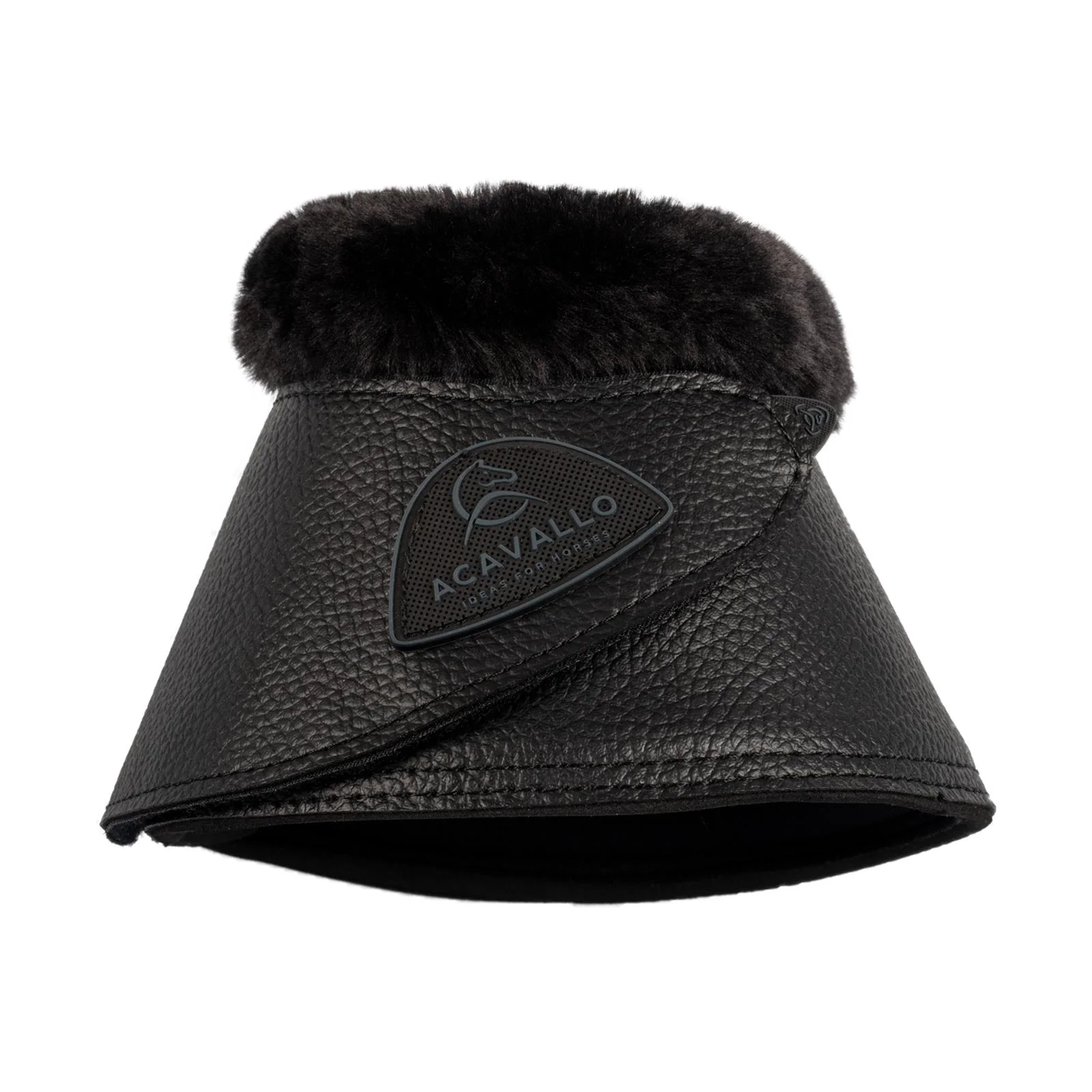 Acavallo Bell Boots Faux Sheepskin & Hook-And-Loop Closure - Image 6