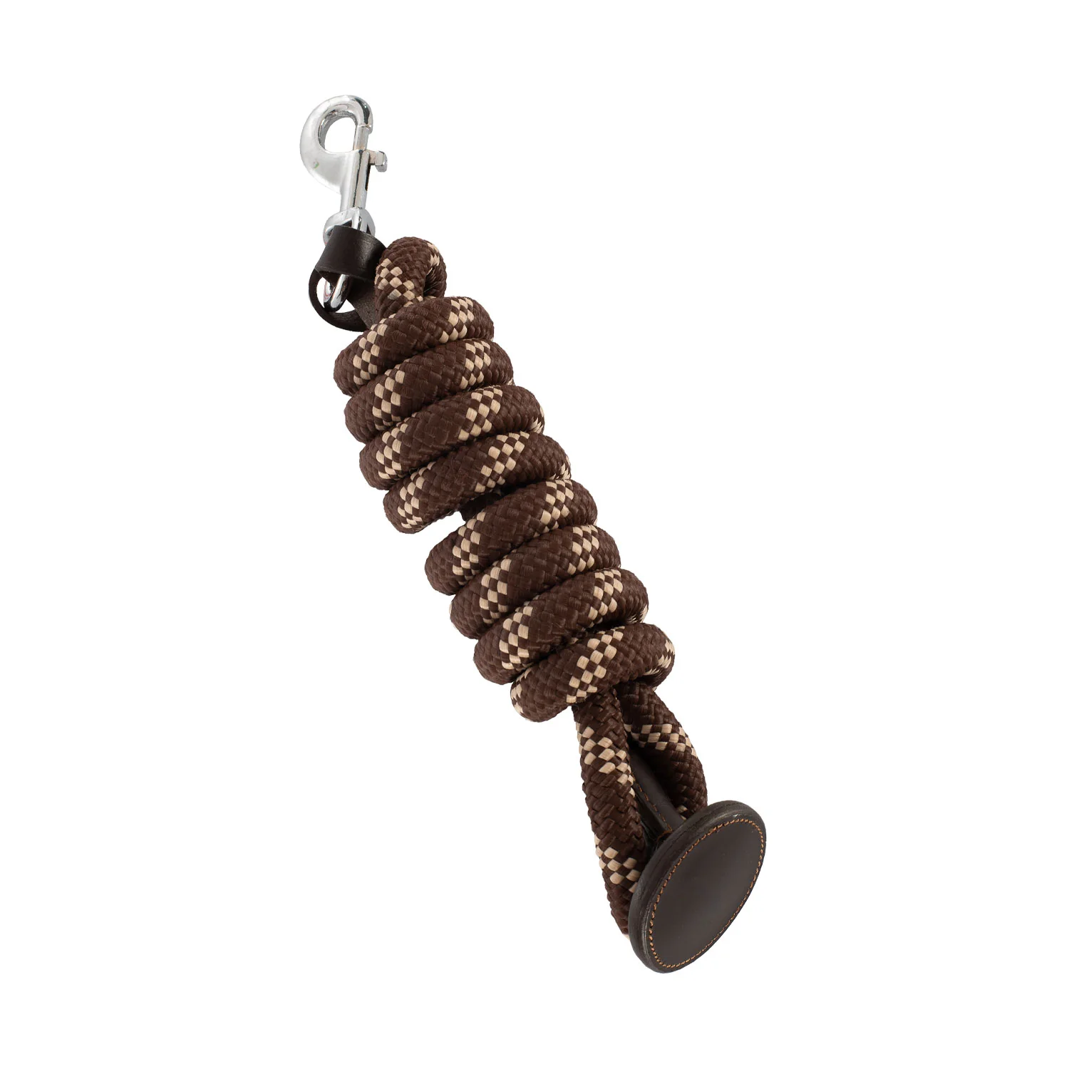 Acavallo Braided Lead Rope Leather Ends - Image 2