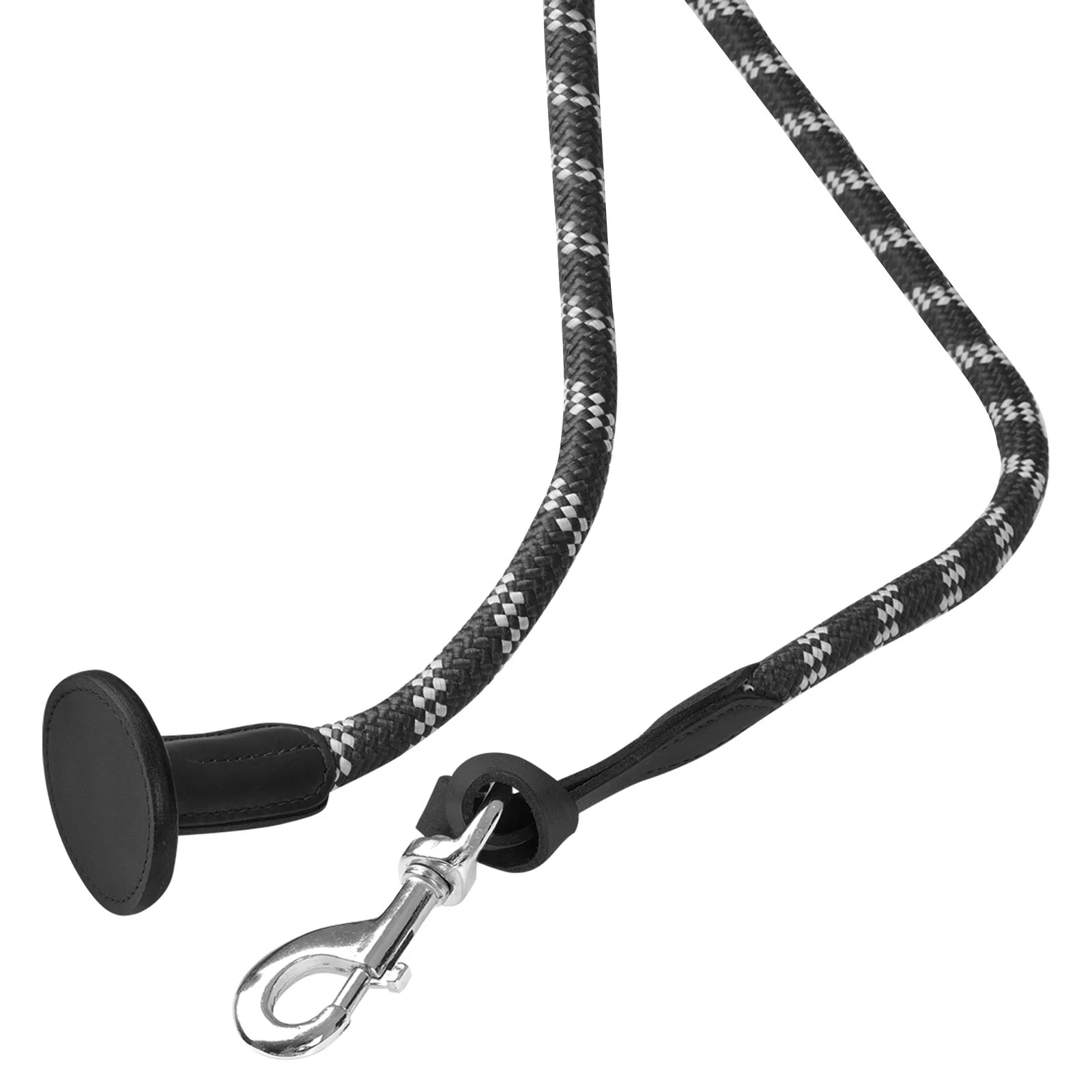 Acavallo Braided Lead Rope Leather Ends - Image 8