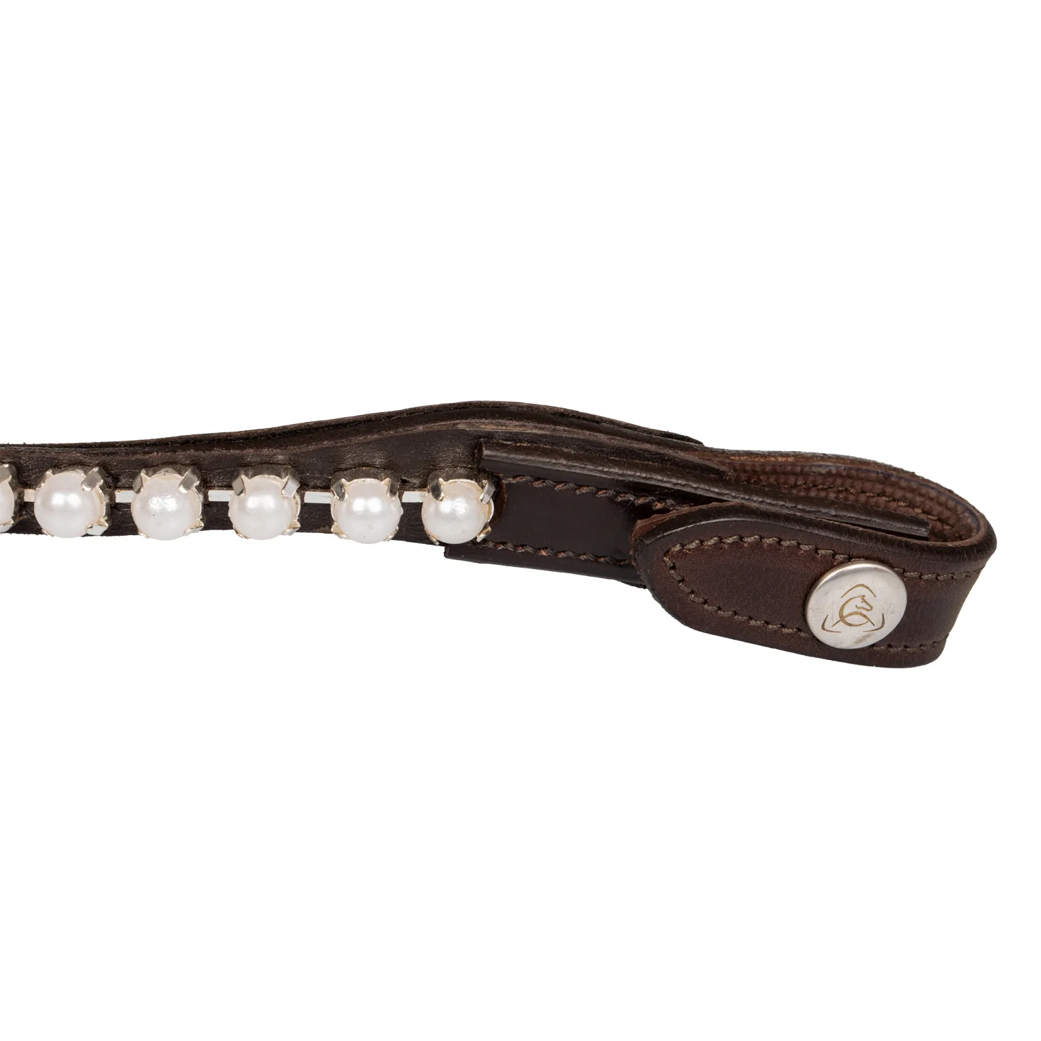 Acavallo Browband Calfskin & Pearls - Image 4