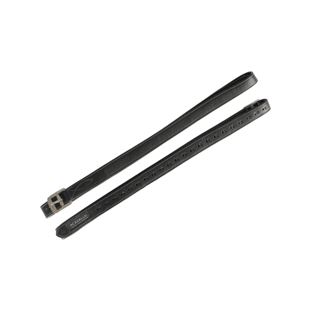 Acavallo Calfskin Stirrup Leathers Internal Reinforcement - Image 10