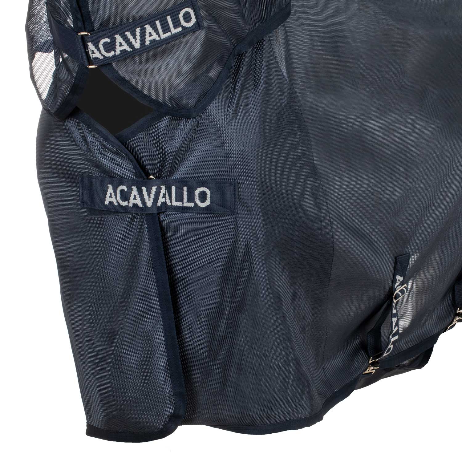 Acavallo Fly Rug In Breathable Fabric With Mask And Neck Cover - Image 2