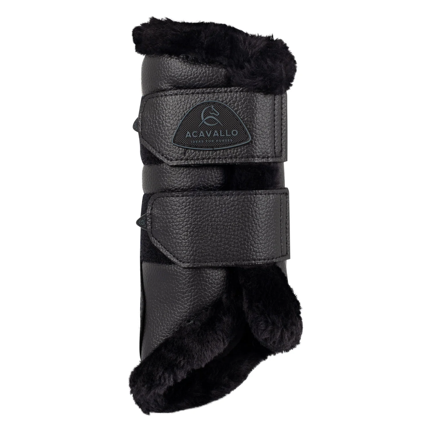 Acavallo Front Brushing Boots Eco-Leather & Faux Sheepskin - Image 16