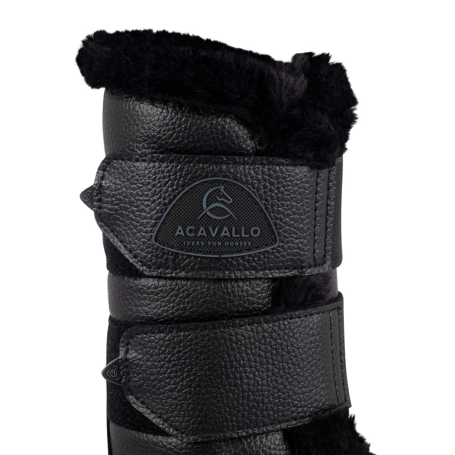 Acavallo Front Brushing Boots Eco-Leather & Faux Sheepskin - Image 21