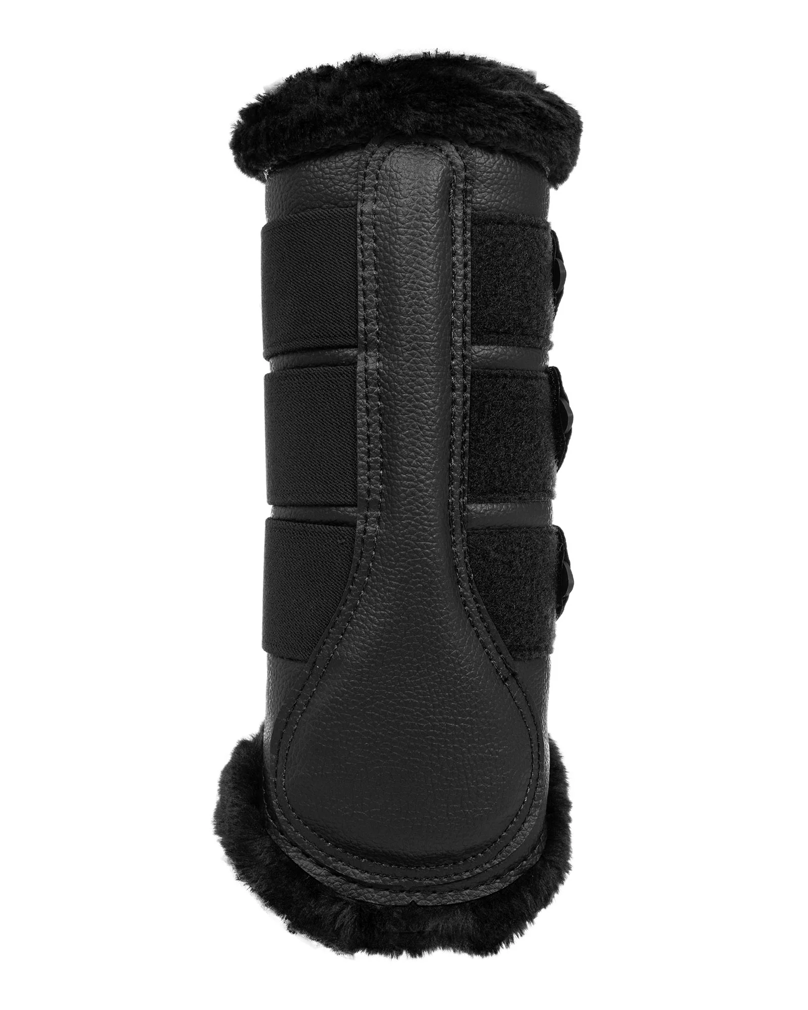 Acavallo Hind Brushing Boots Faux Leather & Faux Sheepskin - Image 17