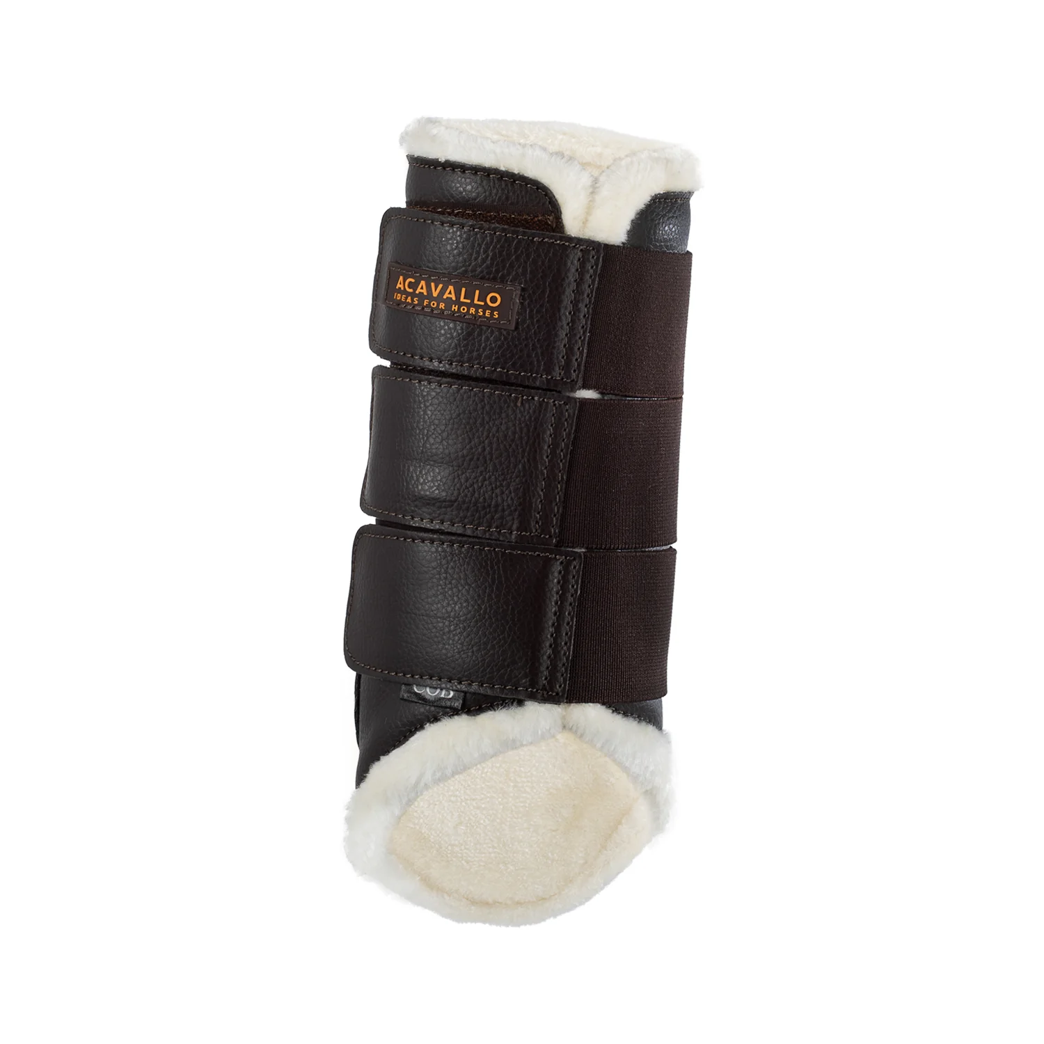 Acavallo Hind Brushing Boots Faux Sheepskin & Triple Hook-And-Loop Closure - Image 17