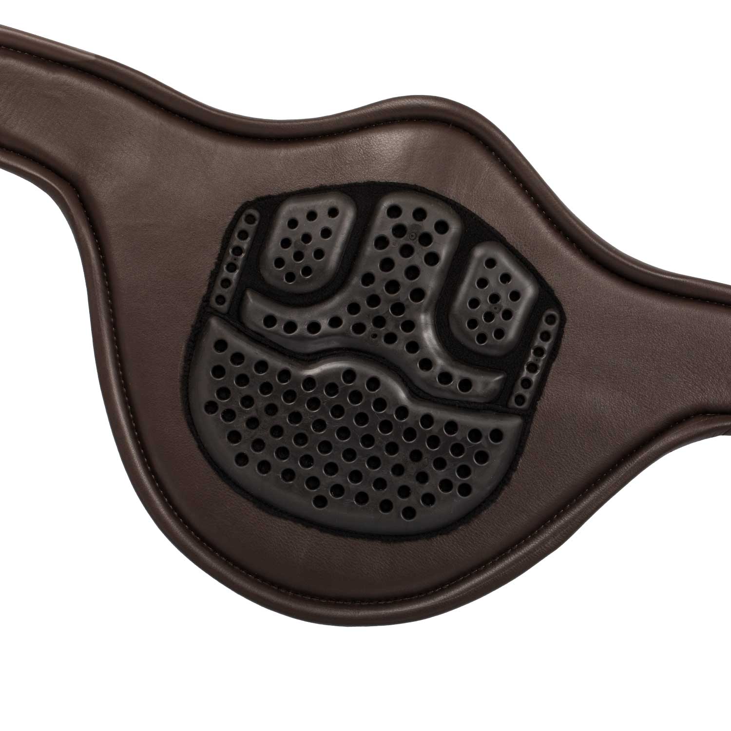 Acavallo Jumping Stud Guard Girth Leather & Gel - Image 10