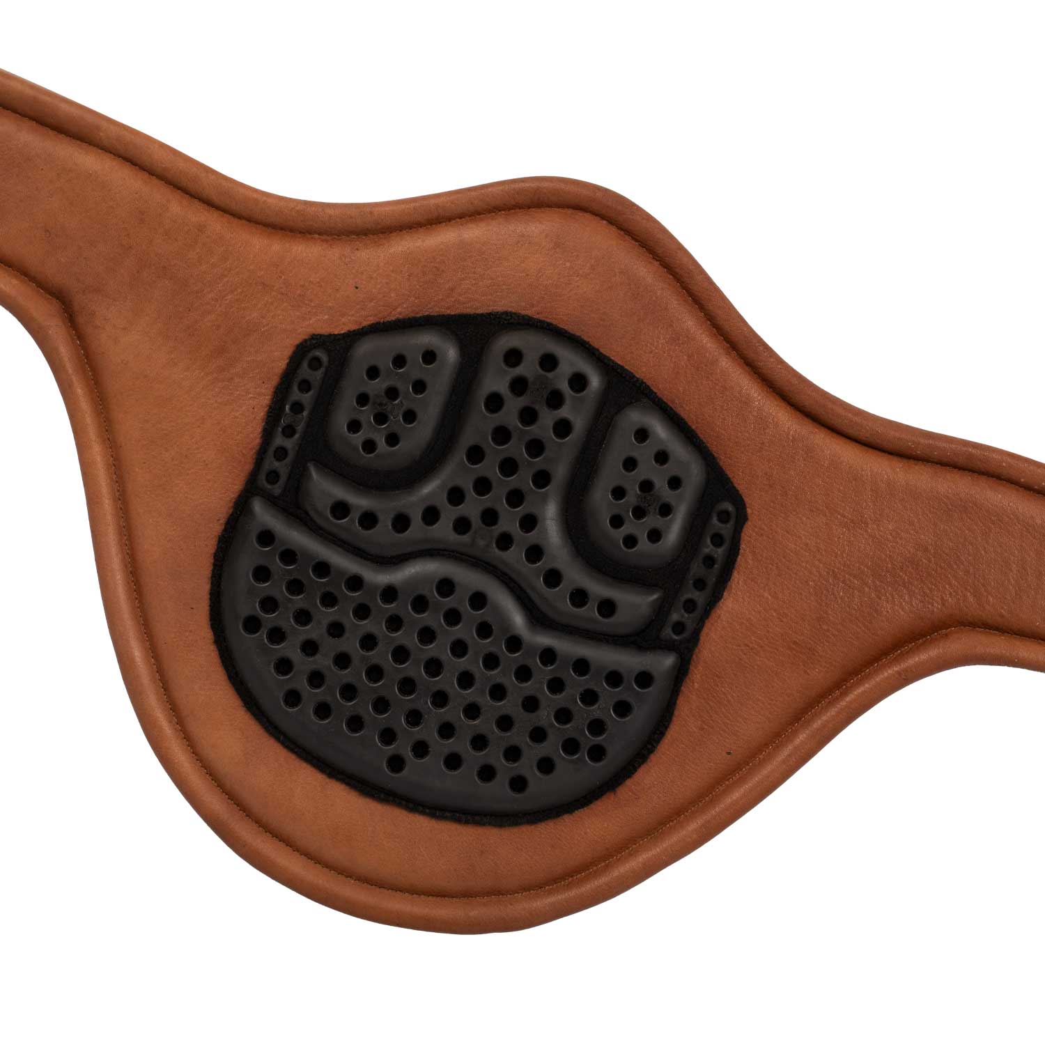 Acavallo Jumping Stud Guard Girth Leather & Gel - Image 15