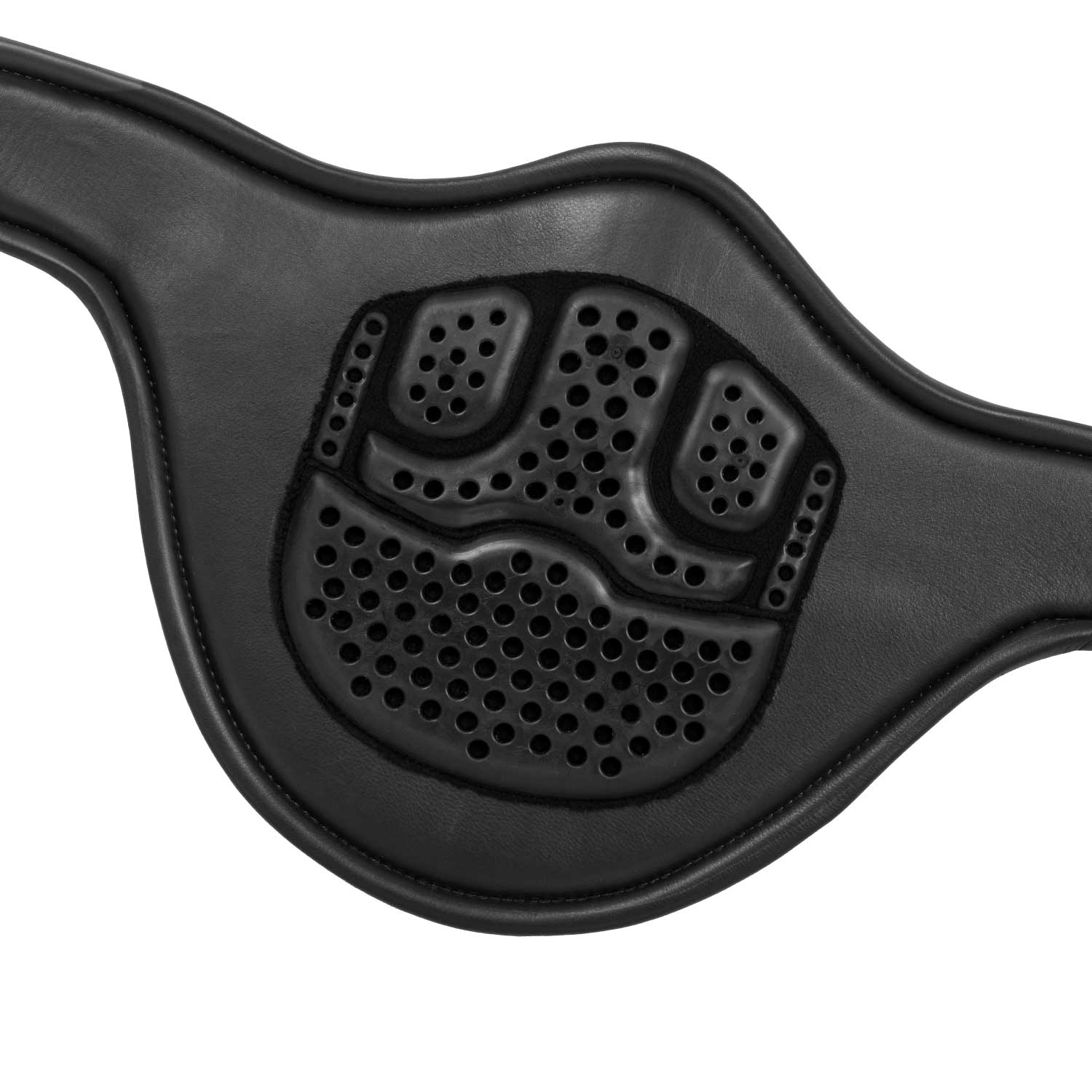 Acavallo Jumping Stud Guard Girth Leather & Gel - Image 5