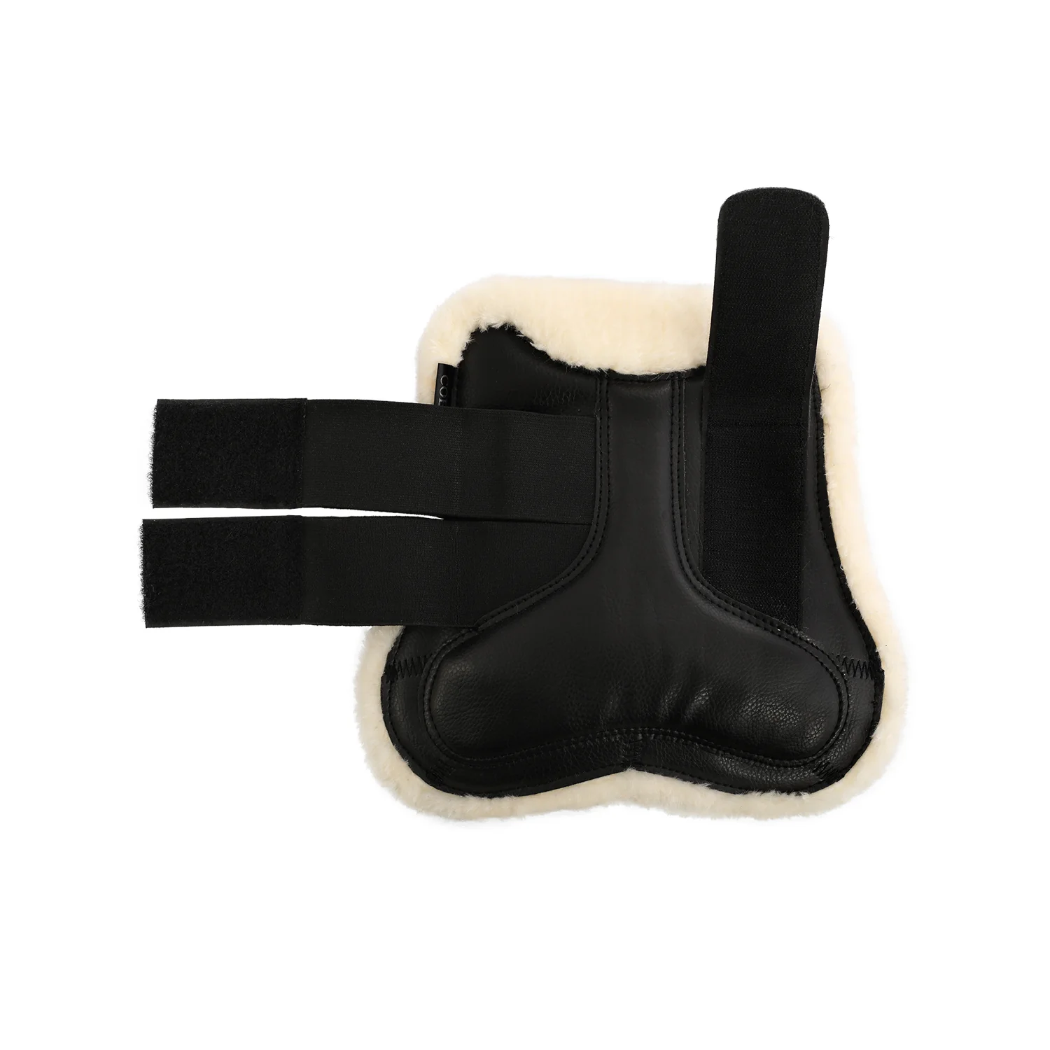 Acavallo Jumping Tendon Boots Faux Sheepskin & Hook-And-Loop Closure - Image 17