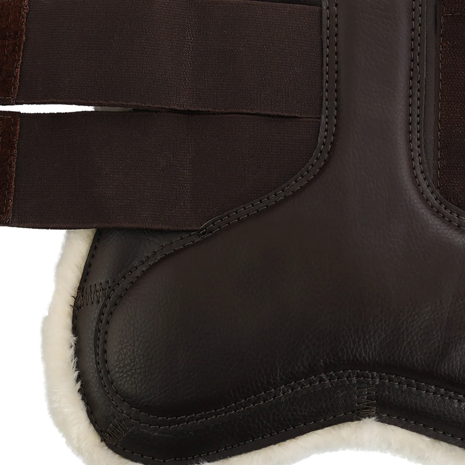 Acavallo Jumping Tendon Boots Faux Sheepskin & Hook-And-Loop Closure - Image 26