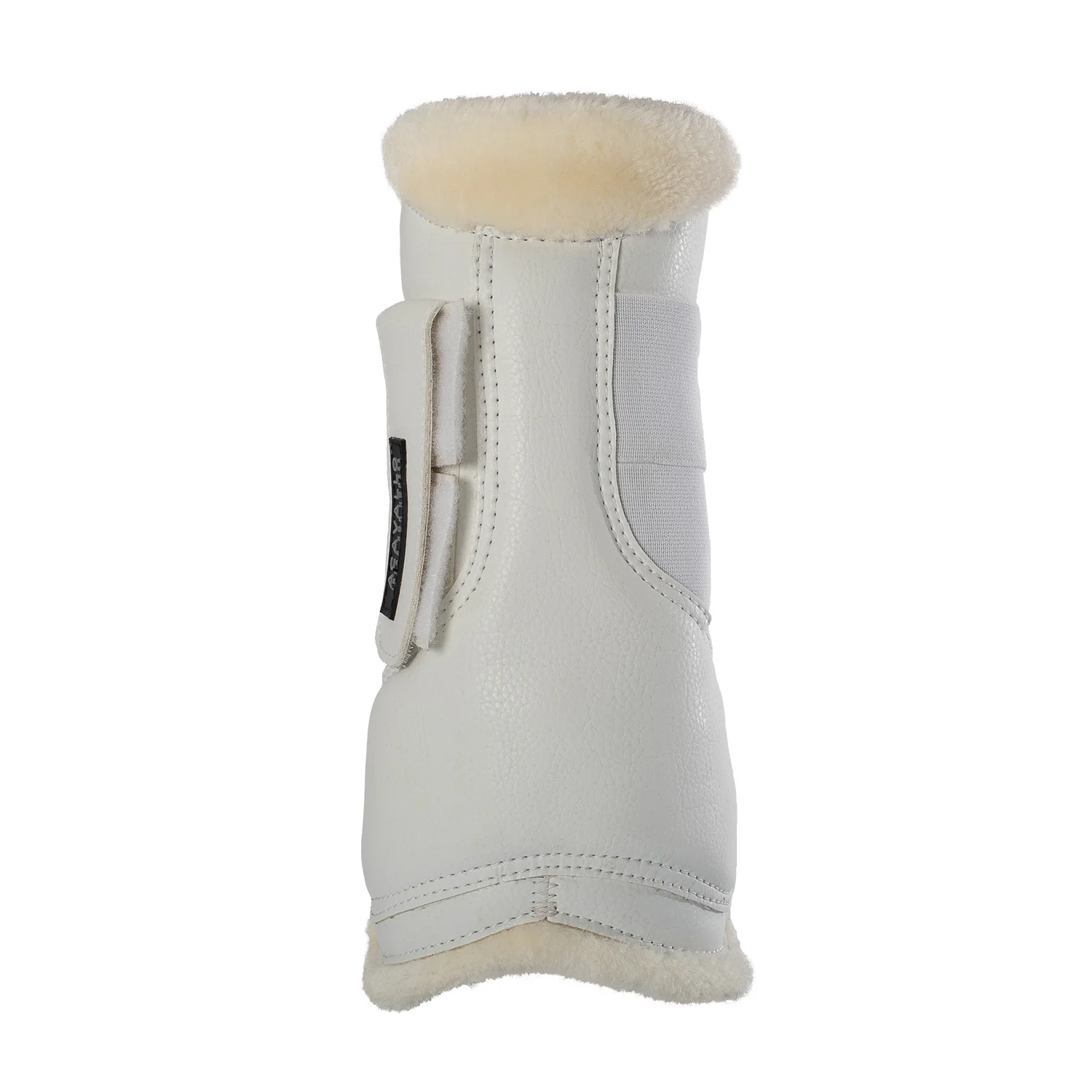 Acavallo Jumping Tendon Boots Faux Sheepskin & Hook-And-Loop Closure - Image 5