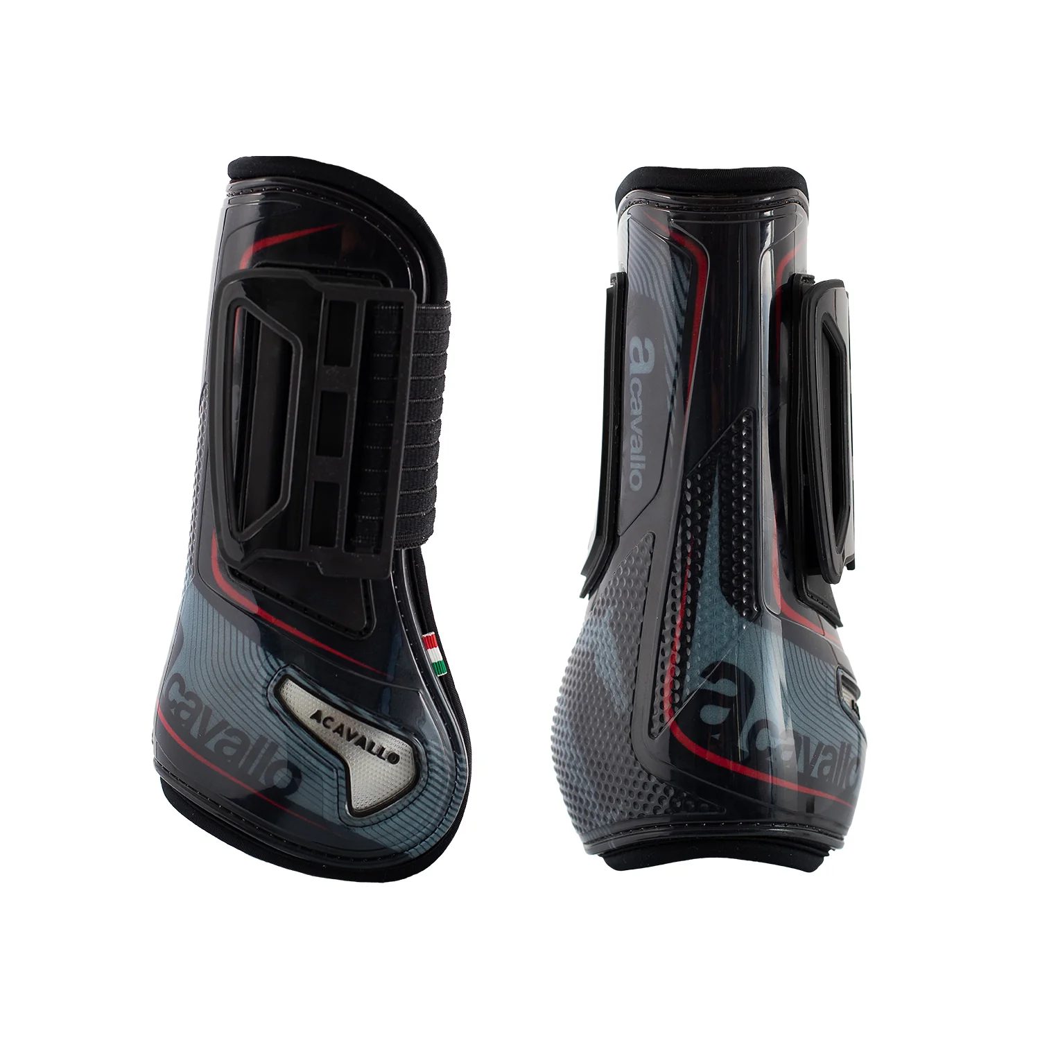 Acavallo Opera Gel Tendon Boots E-Click Fastening - Image 6