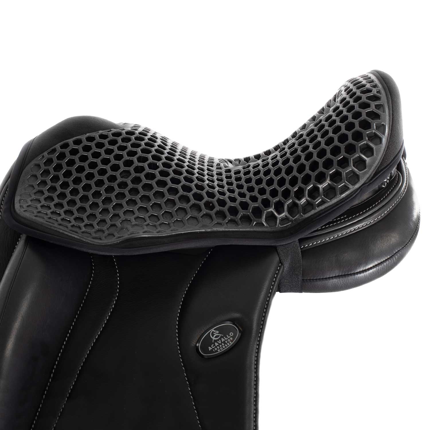 Acavallo Ortho-Coccyx Seat Saver Dressage Hexagonal Gel-Out Dri-Lex 20mm - Image 2