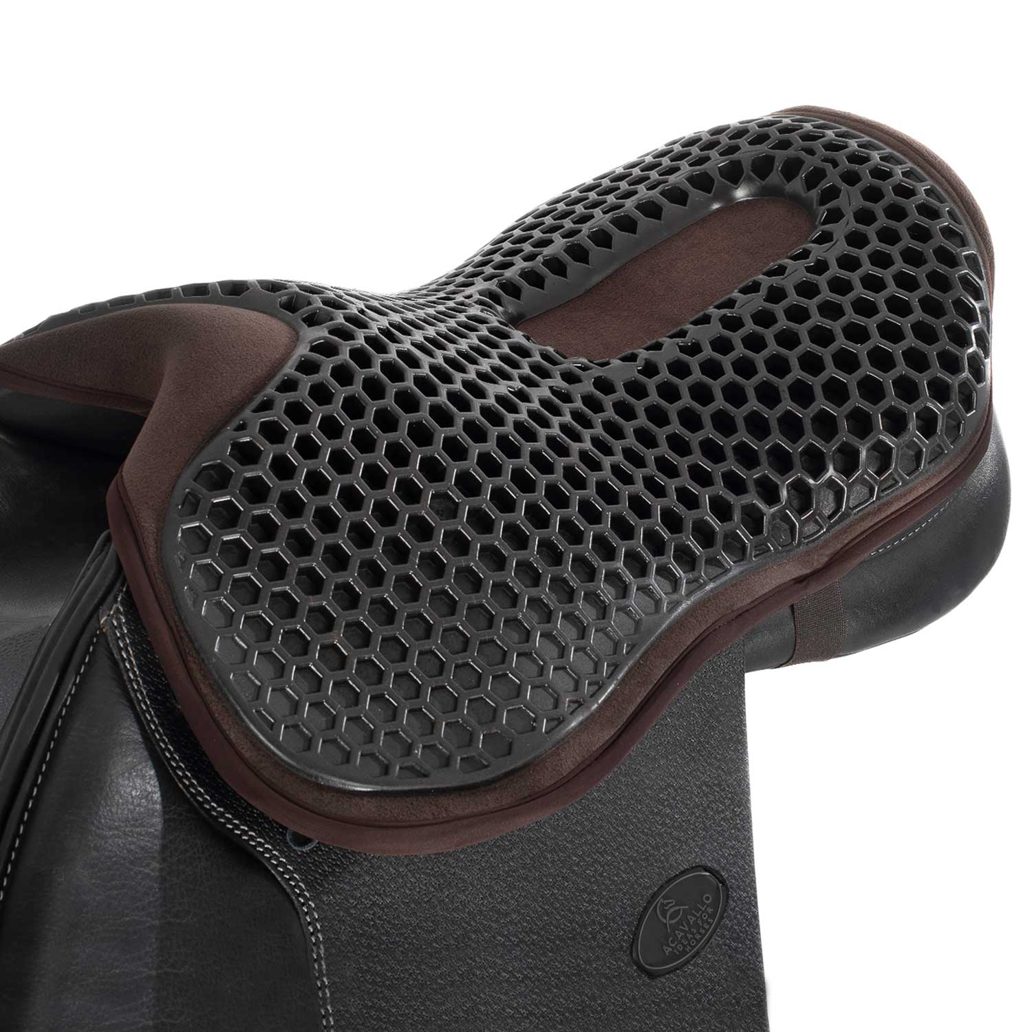 Acavallo Ortho-Coccyx Seat Saver Jumping Hexagonal Gel-Out Dri-Lex 20mm - Image 3