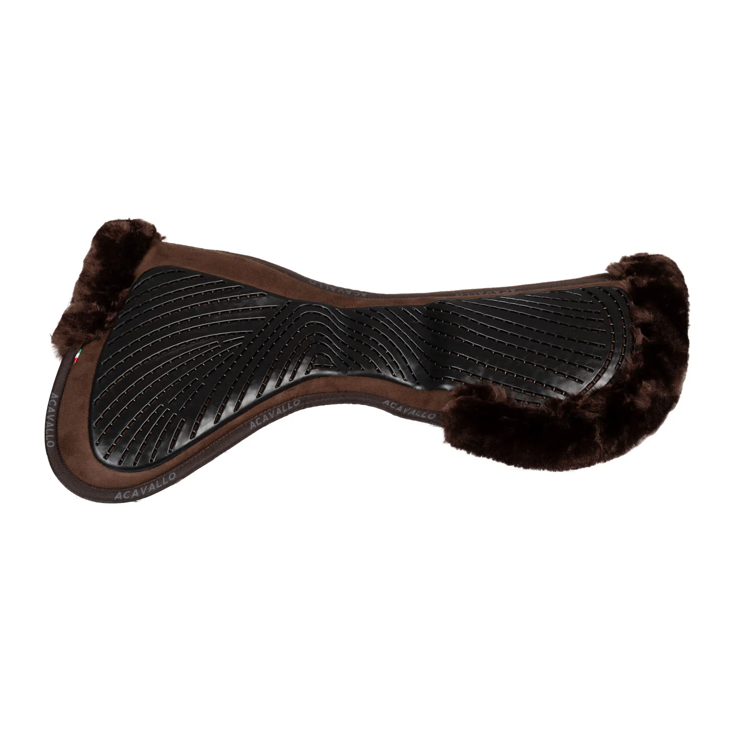Acavallo Pad Mf-S Jccs-S Cw-Cs Suede Cut-Out Faux Sheepskin Gel Grip Flat - Image 7