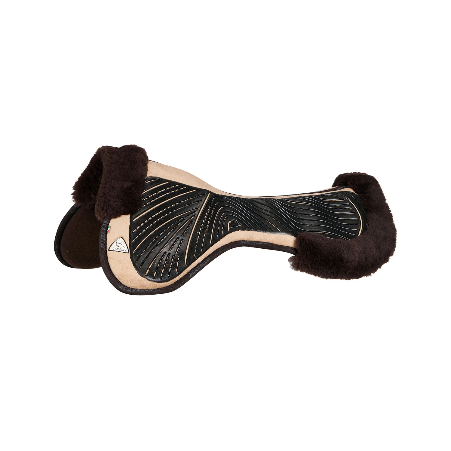 Acavallo Pad Mf-S Jccs-S Cw-Cs Suede Cut-Out Sheepskin Gel Grip Flat - Image 17