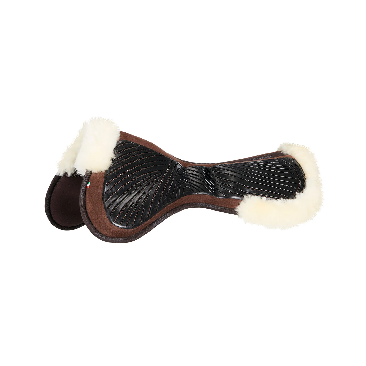 Acavallo Pad Mf-S Jccs-S Cw-Cs Suede Cut-Out Sheepskin Gel Grip Flat - Image 25