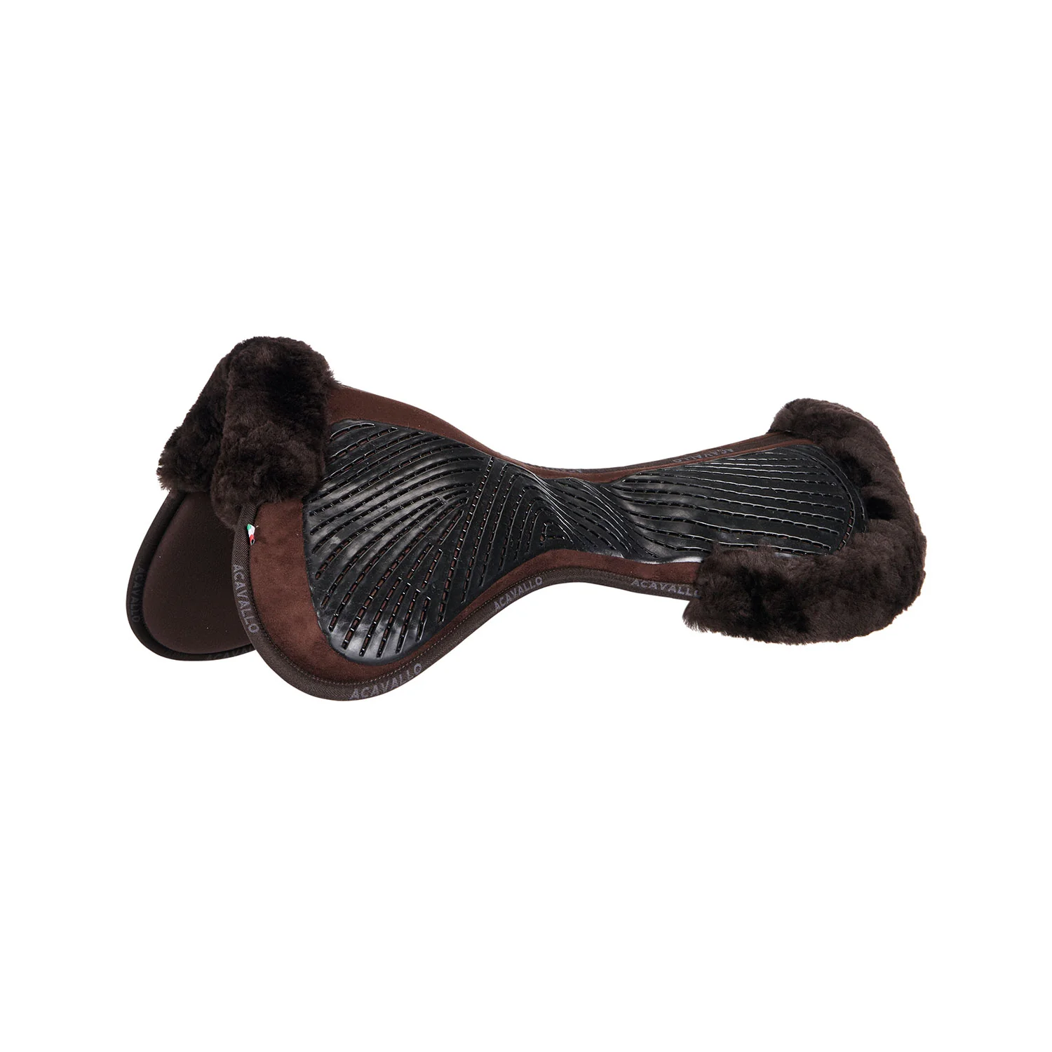 Acavallo Pad Mf-S Jccs-S Cw-Cs Suede Cut-Out Sheepskin Gel Grip Flat - Image 29