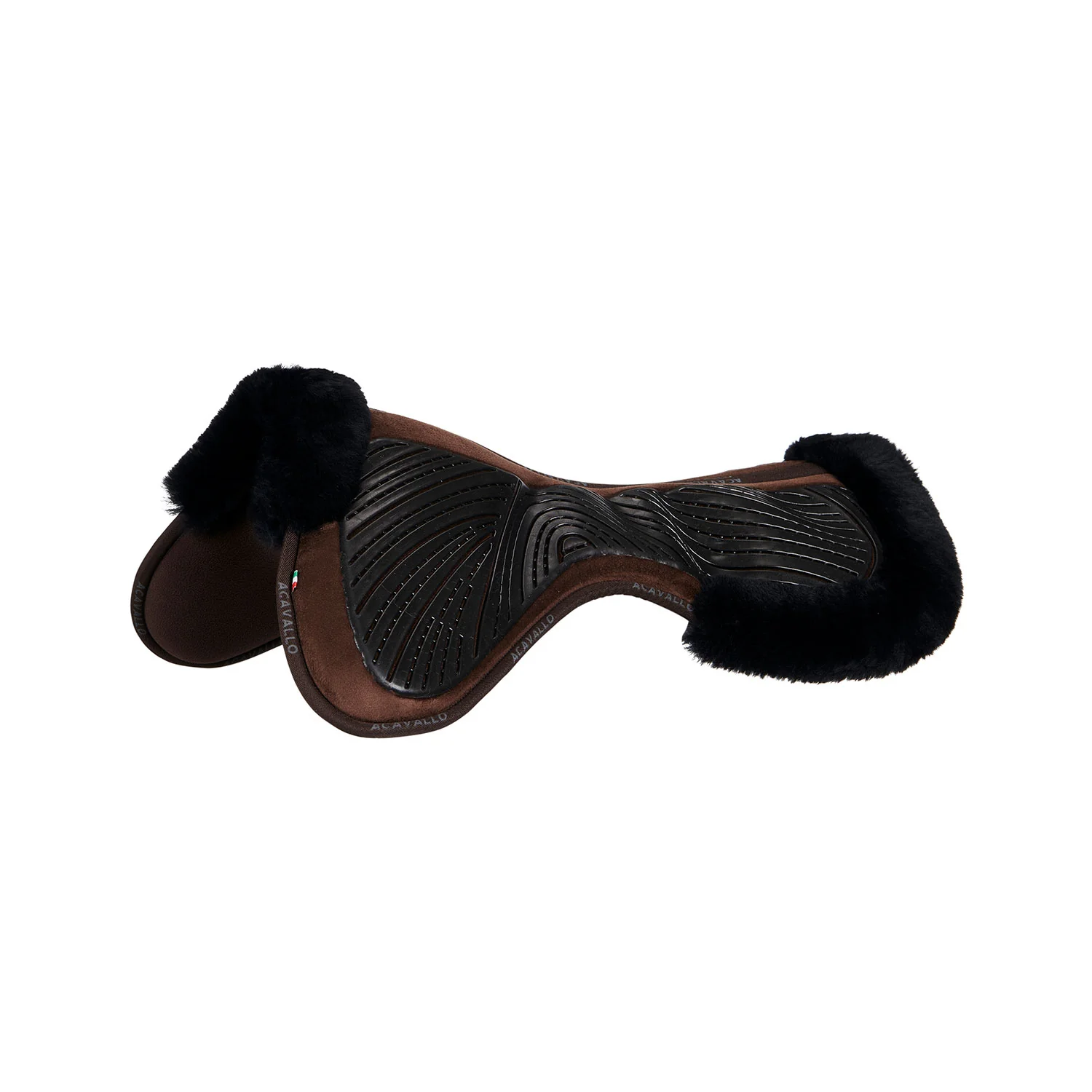 Acavallo Pad Mf-S Jccs-S Cw-Cs Suede Cut-Out Sheepskin Gel Grip Flat - Image 33