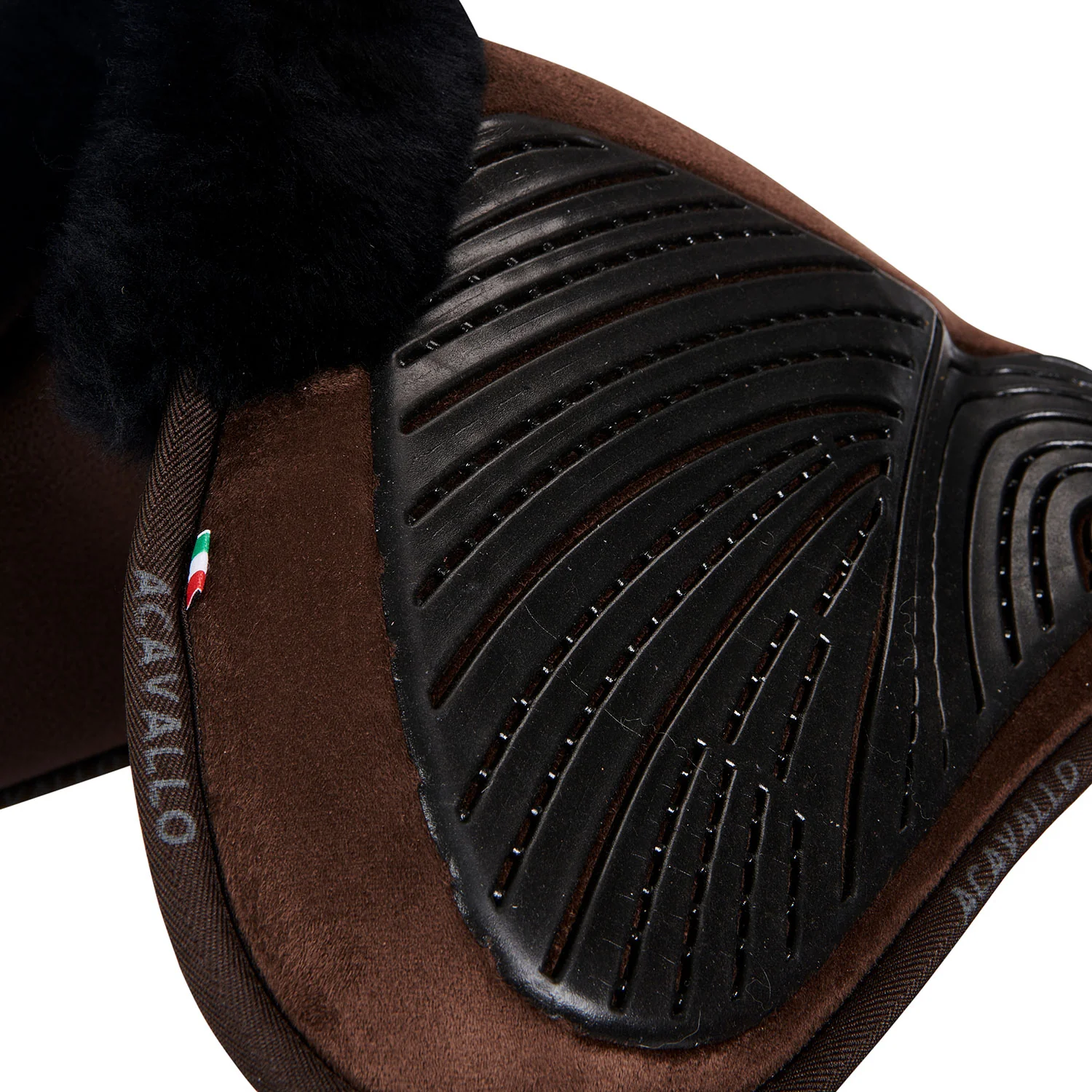 Acavallo Pad Mf-S Jccs-S Cw-Cs Suede Cut-Out Sheepskin Gel Grip Flat - Image 35