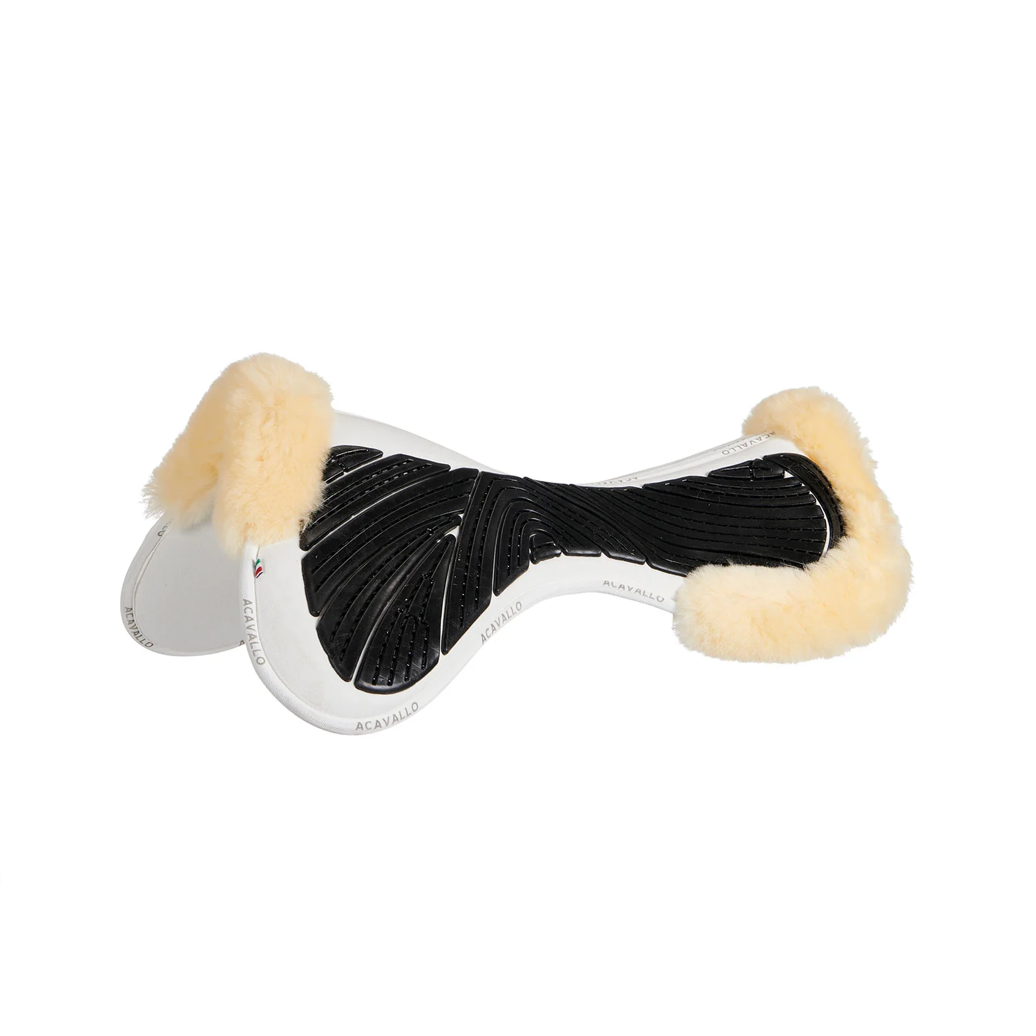 Acavallo Pad Mf-S Jccs-S Cw-Cs Suede Cut-Out Sheepskin Gel Grip Flat - Image 5