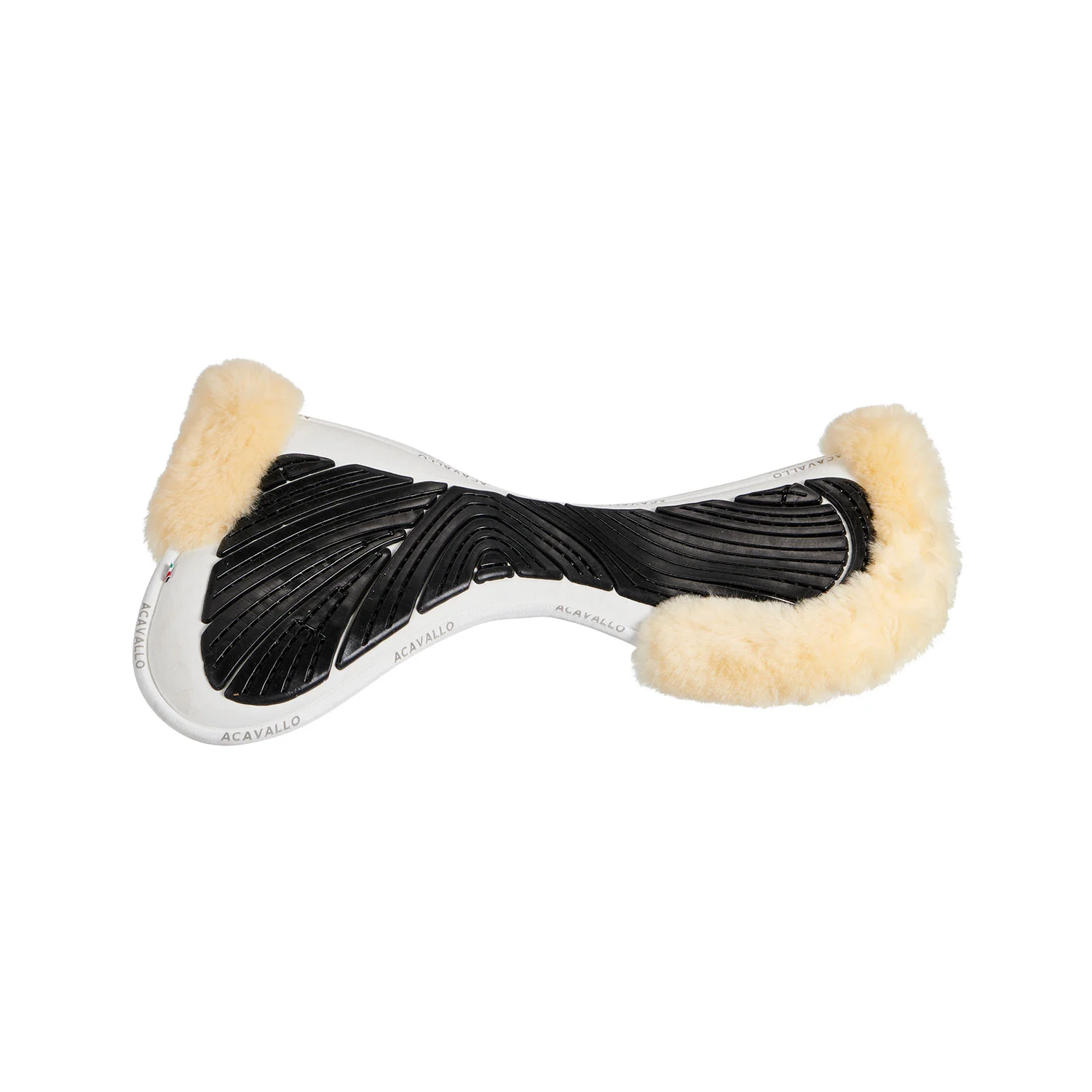 Acavallo Pad Mf-S Jccs-S Cw-Cs Suede Cut-Out Sheepskin Gel Grip Flat - Image 6