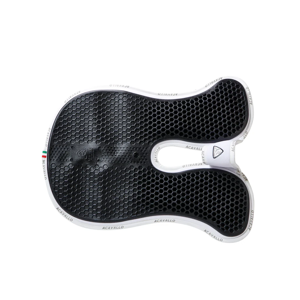 Acavallo Pad MF WFS Suede Hexagonal Gel Front Riser - Image 3
