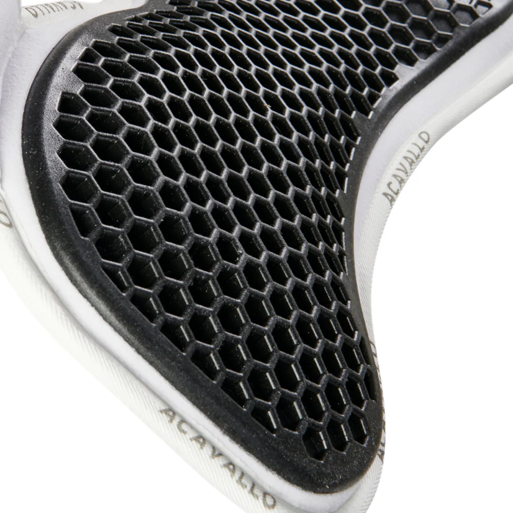 Acavallo Pad MF WFS Suede Hexagonal Gel Front Riser - Image 4