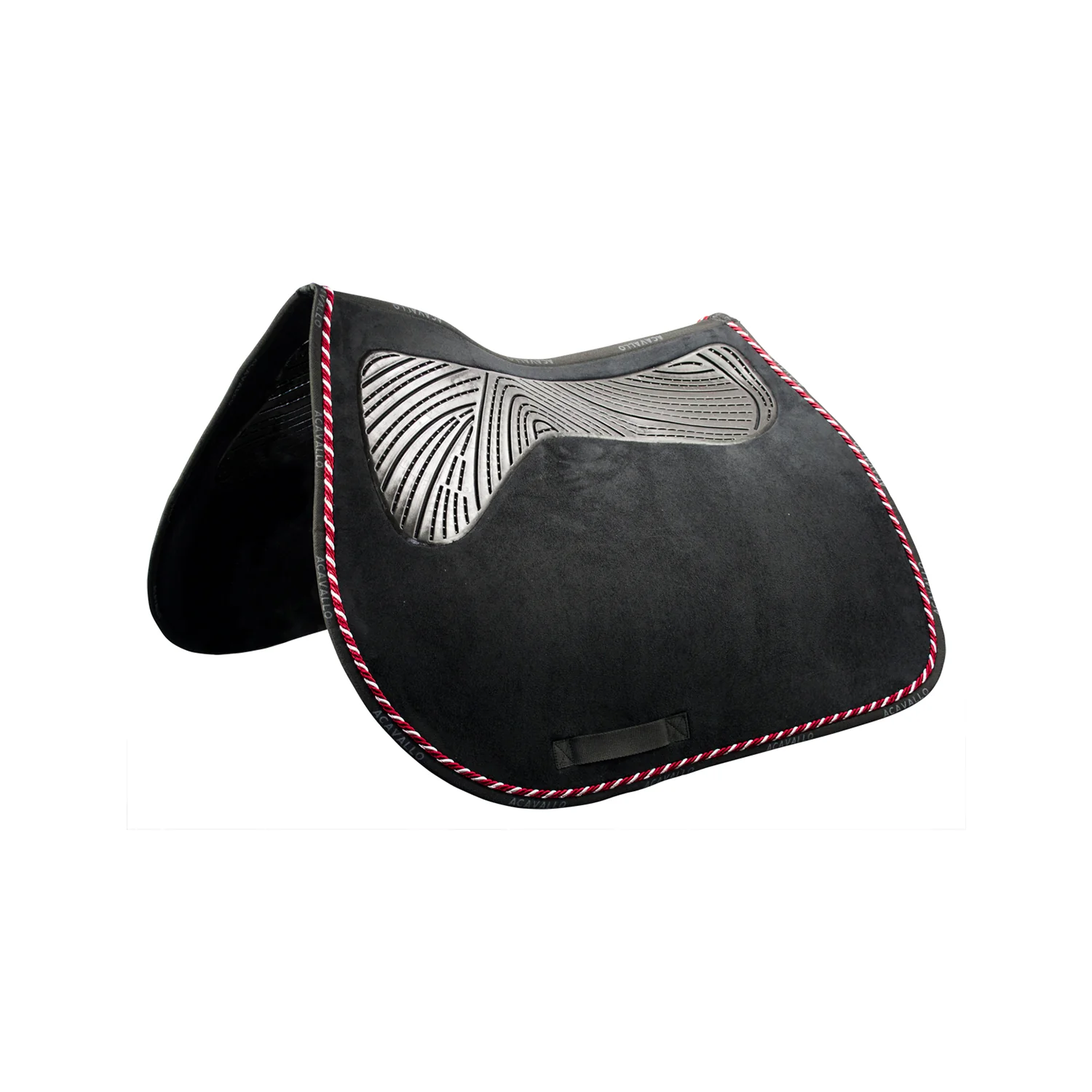 Acavallo Pony Saddle Pad JS CW-CS Twin Sided Grip Gel Suede Cordura