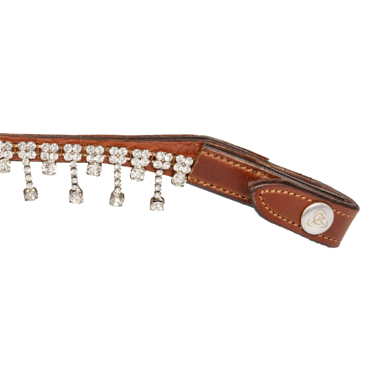 Acavallo Queen Browband Calfskin & Crystals - Image 8