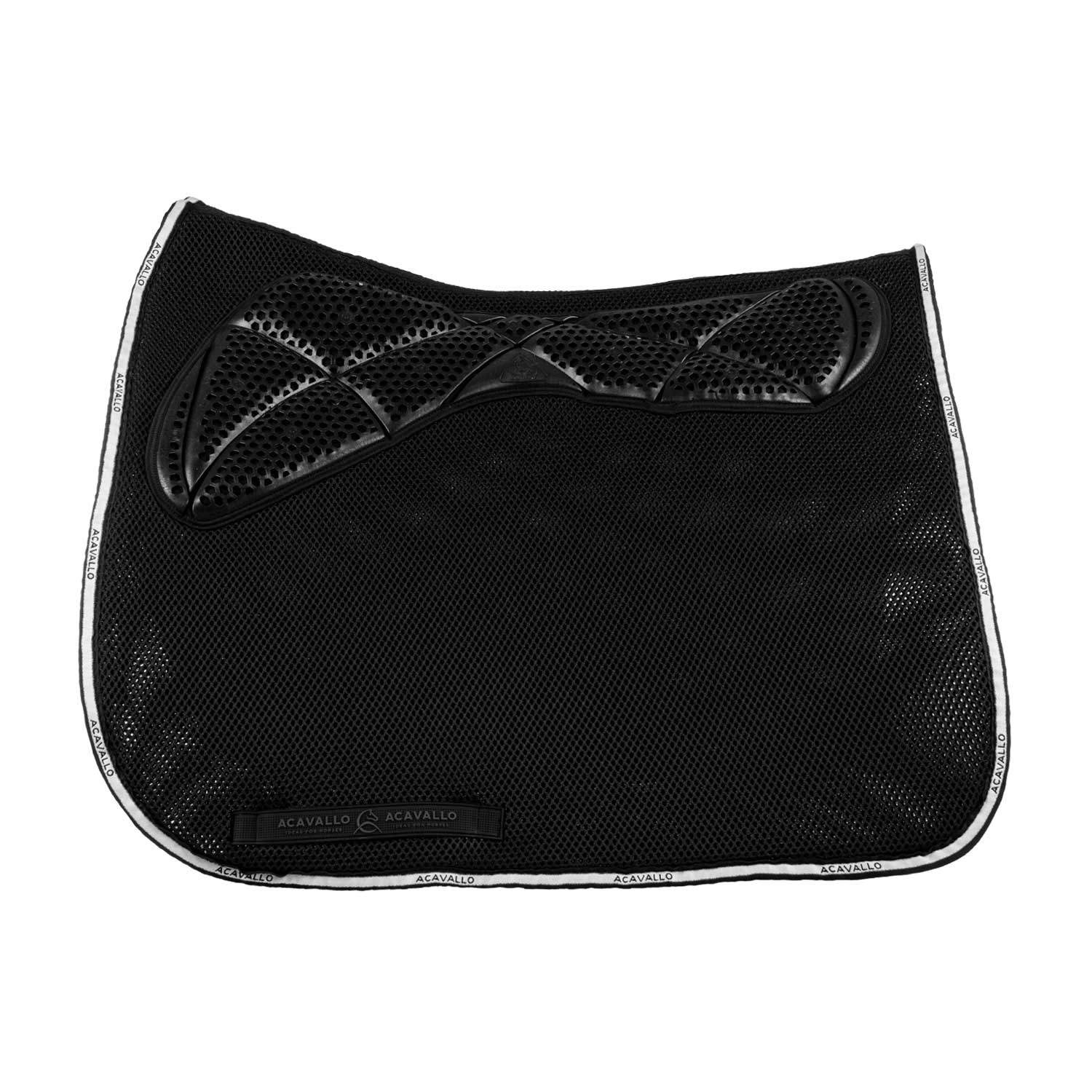 Acavallo Saddle Pad DS CW-3Ds Memory Foam 3D Spacer Gel Grip - Image 2
