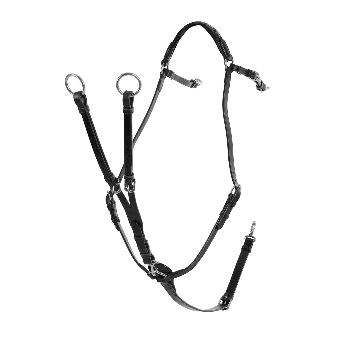 Acavallo Three-Point Breastplate Calfskin
