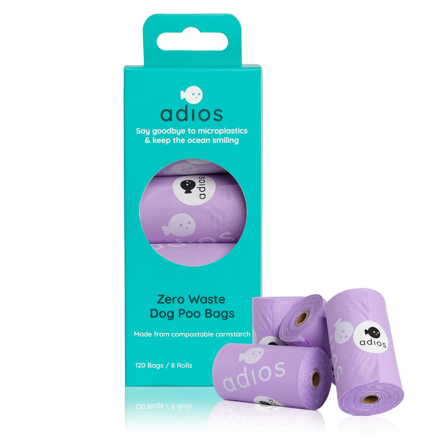Adios Non Handle Poo Bags - 120 bags - Image 5