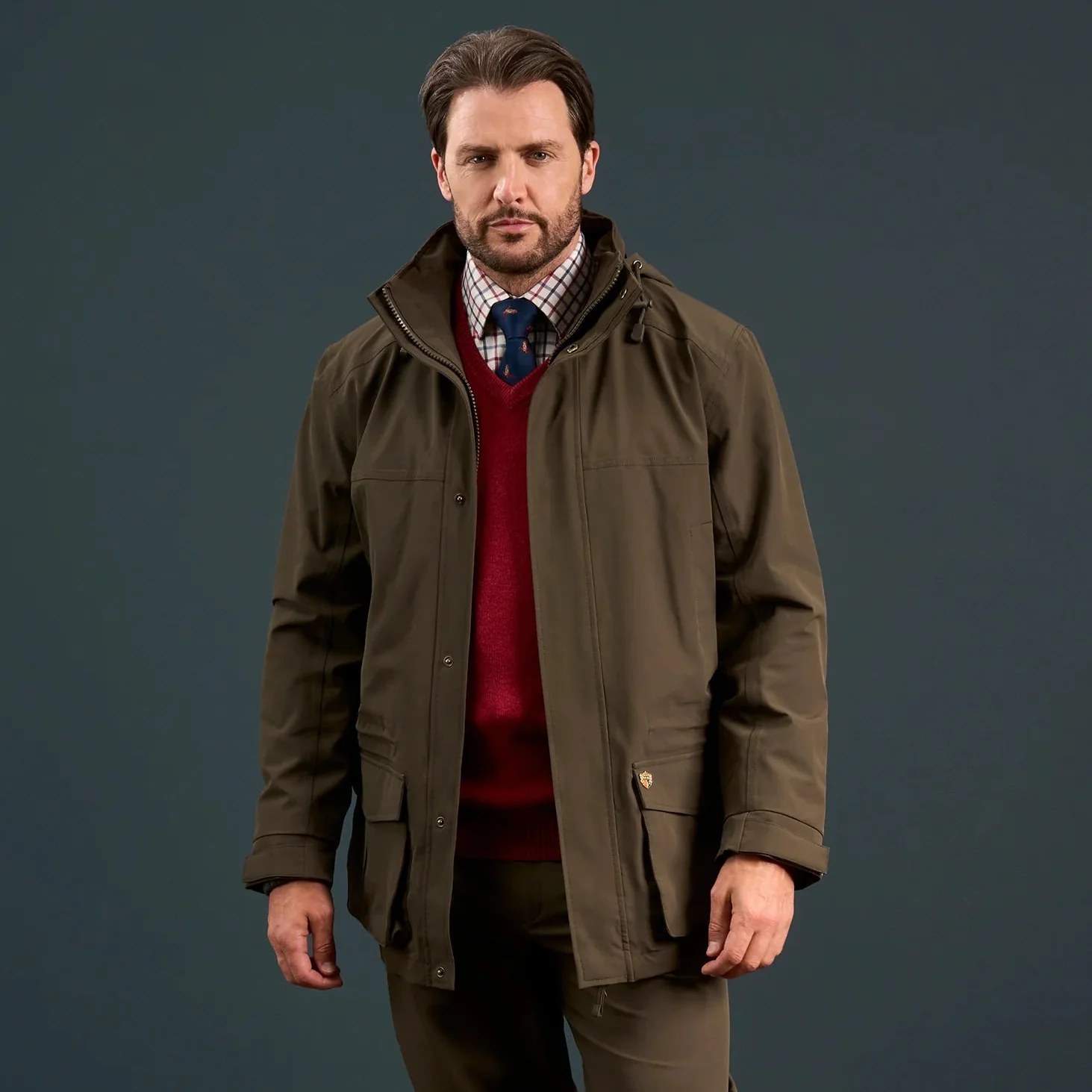 Alan Paine Dunswell Mens Field Coat - Image 2