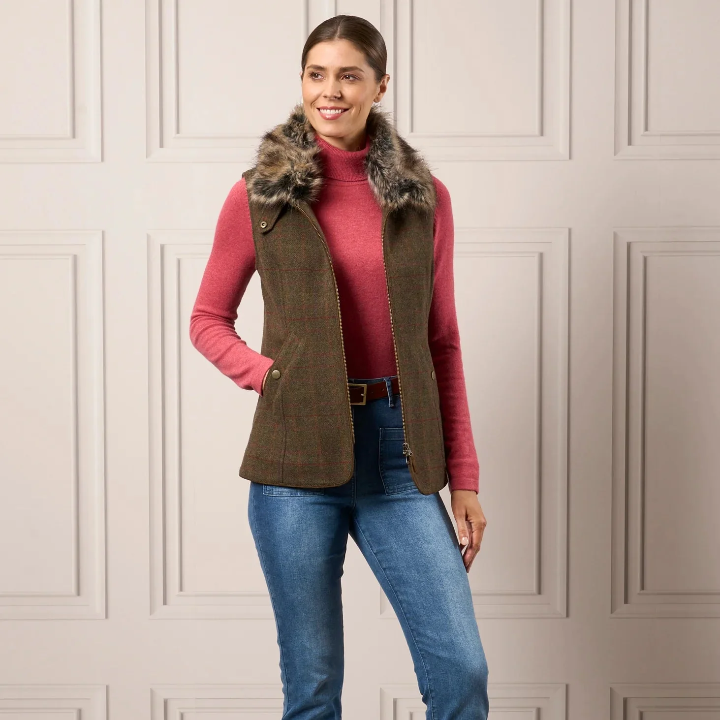Alan Paine Surrey Ladies Gilet - Image 2