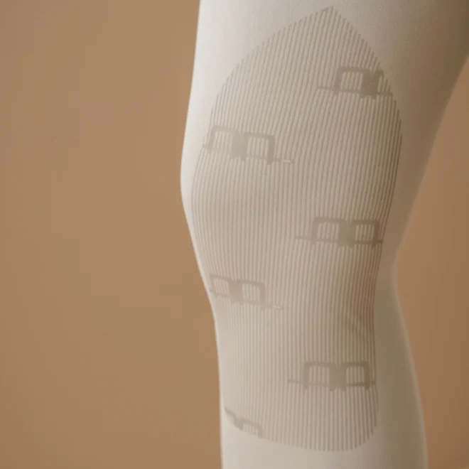 Alessandro Albanese Fina Knee Grip Brushed Hybrid Breech - Image 6