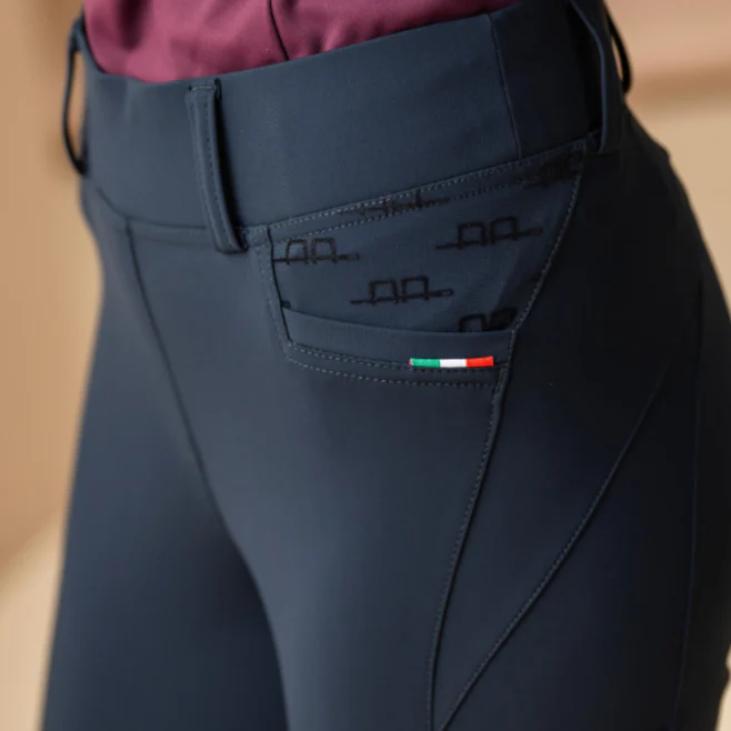 Alessandro Albanese Fina Knee Grip Brushed Hybrid Breech - Image 9