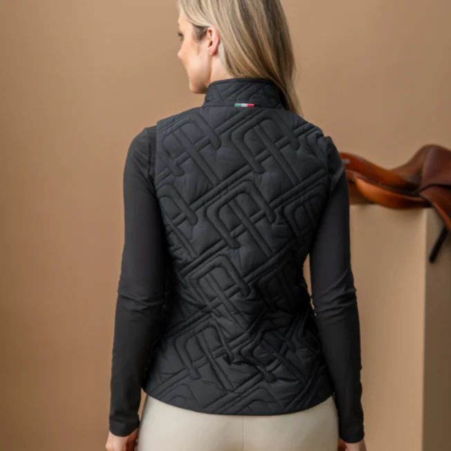 Alessandro Albanese Neve Monogram Quilted Gilet - Image 5
