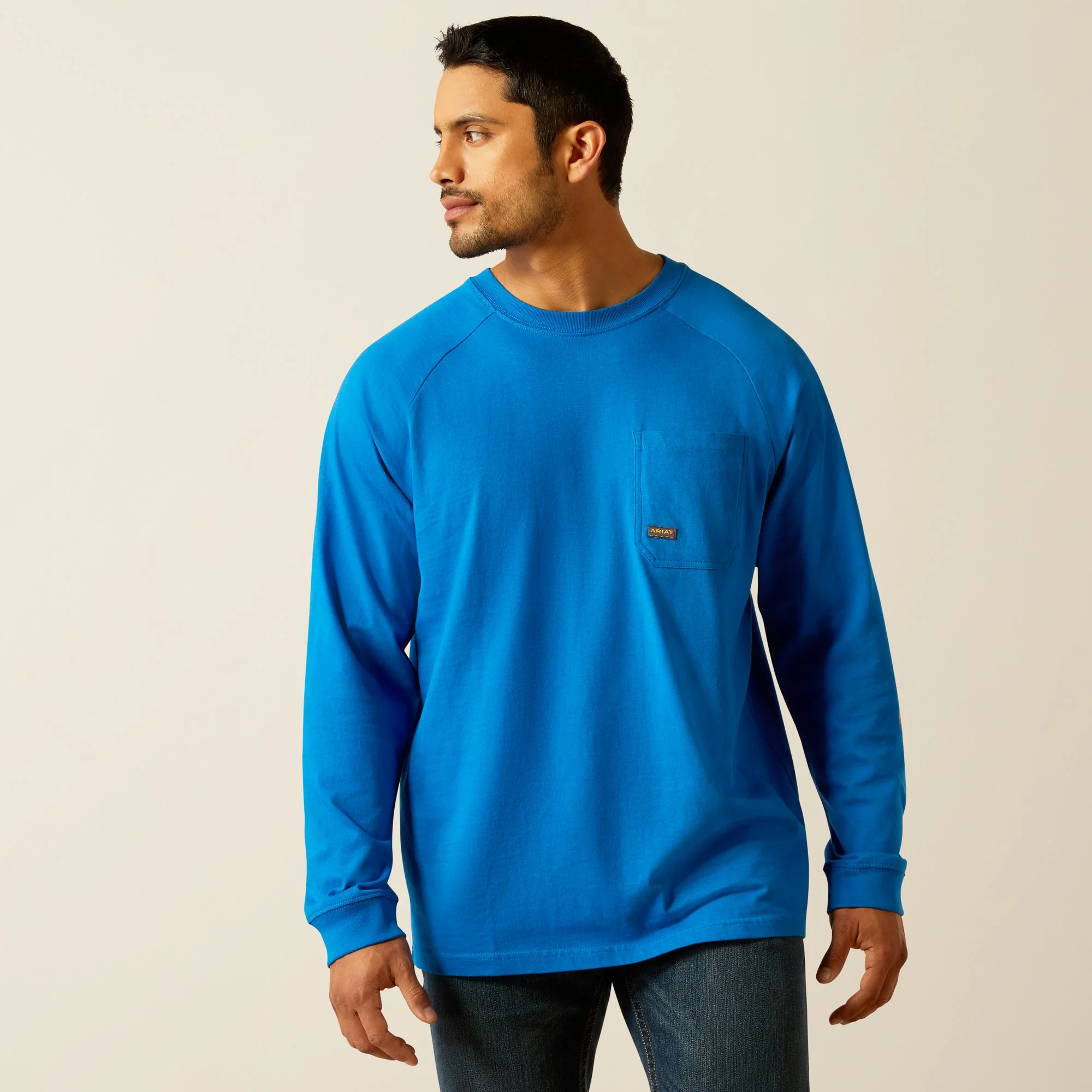 Ariat Men's Rebar Cotton Strong Graphic Long Sleeves T-Shirt