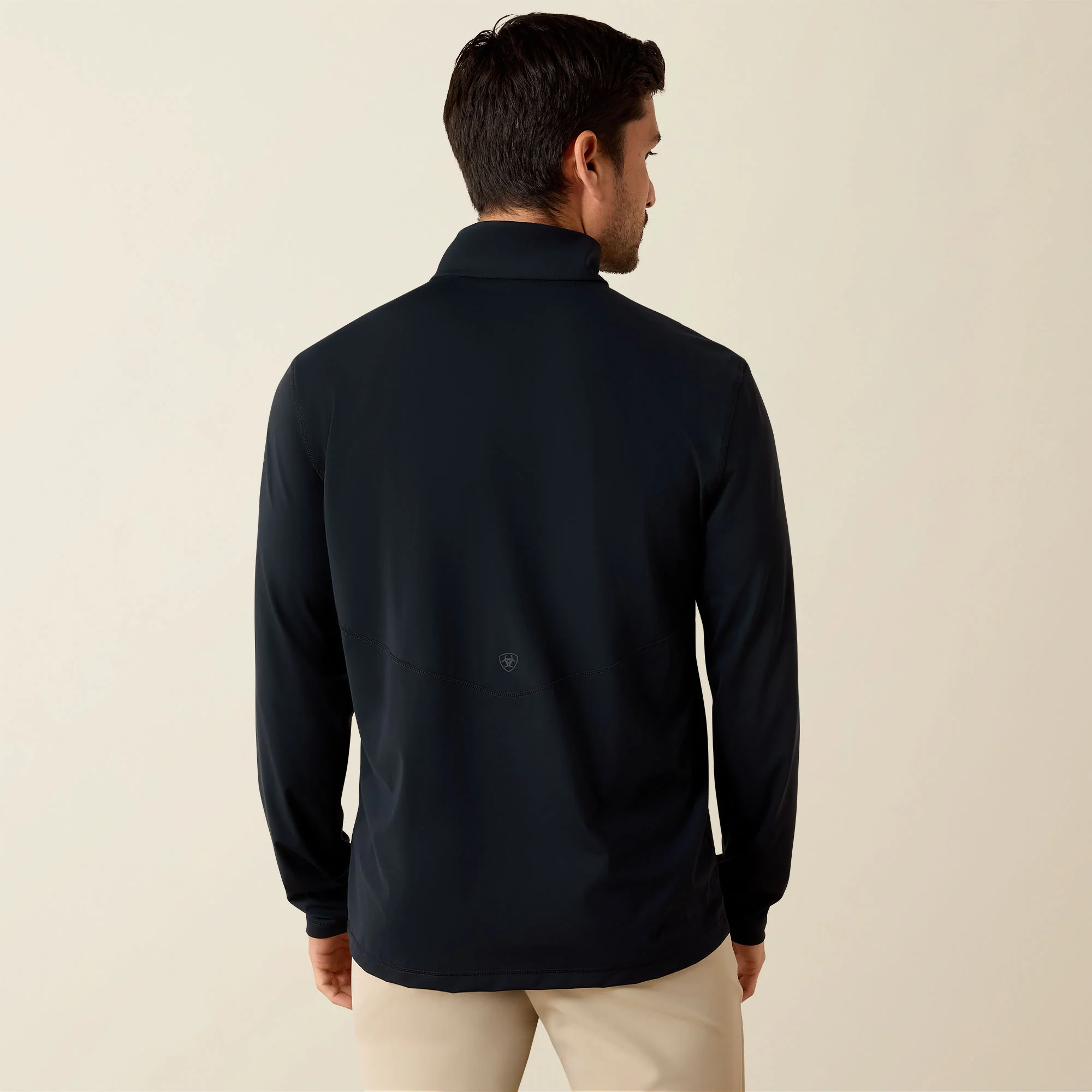 Ariat Men's SolVeil 1/4 Zip Baselayer - Image 2