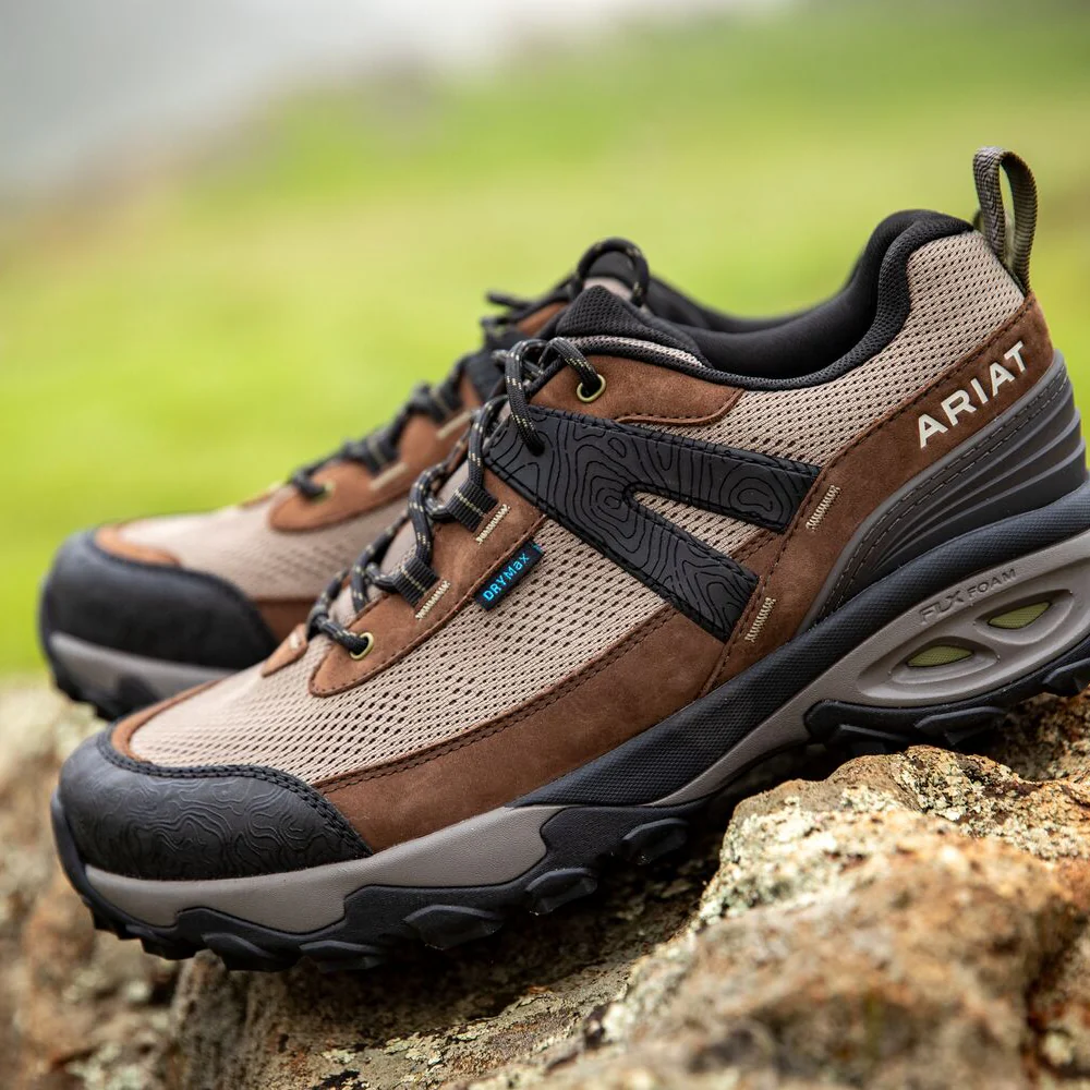 Ariat Men's Traverse Low Waterproof Hiking Shoe - Image 12