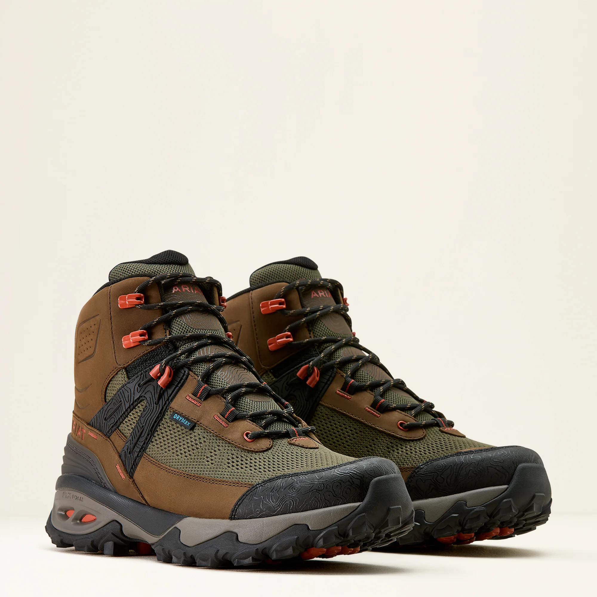 Ariat Men's Traverse Mid Waterproof Hiking Boots - Image 11