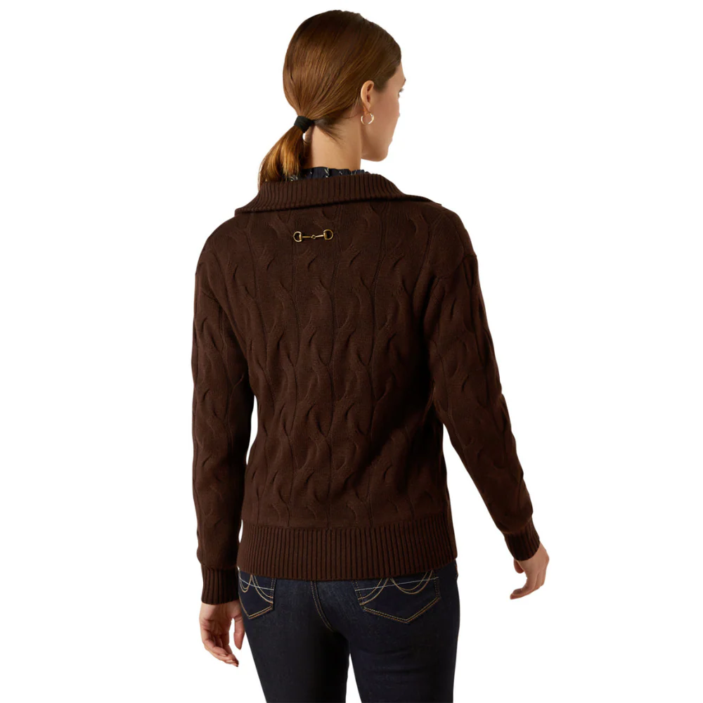 Ariat Women's Alamere 1/2 Zip Sweater - Image 3