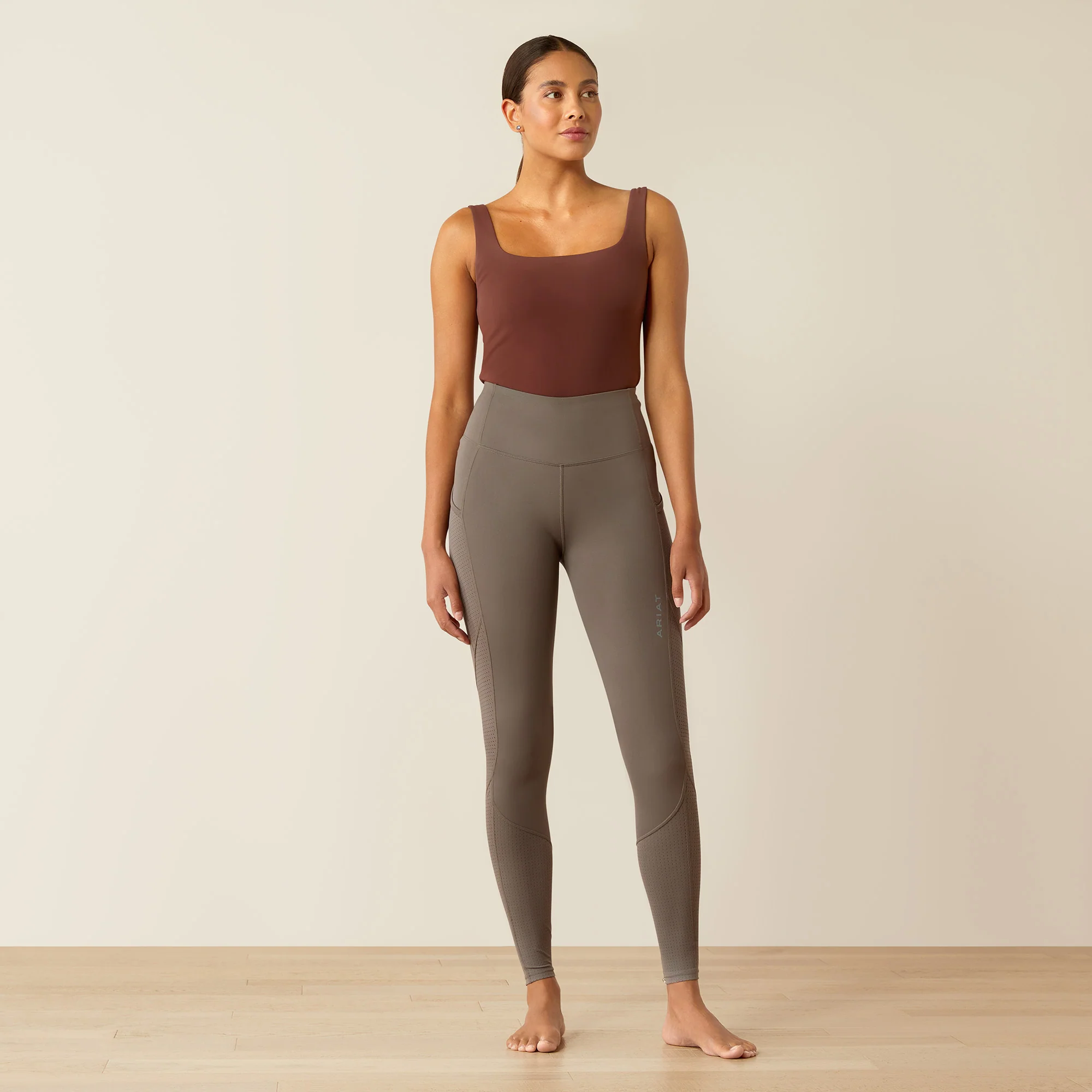 Ariat Women's Breathe Eos Half Grip Recycled Materials Tights - Image 25