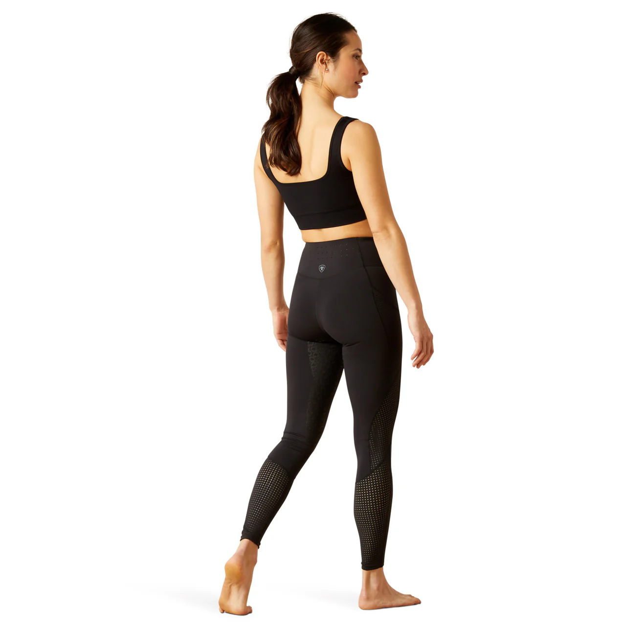 Ariat Women's Breathe Eos Half Grip Recycled Materials Tights - Image 3