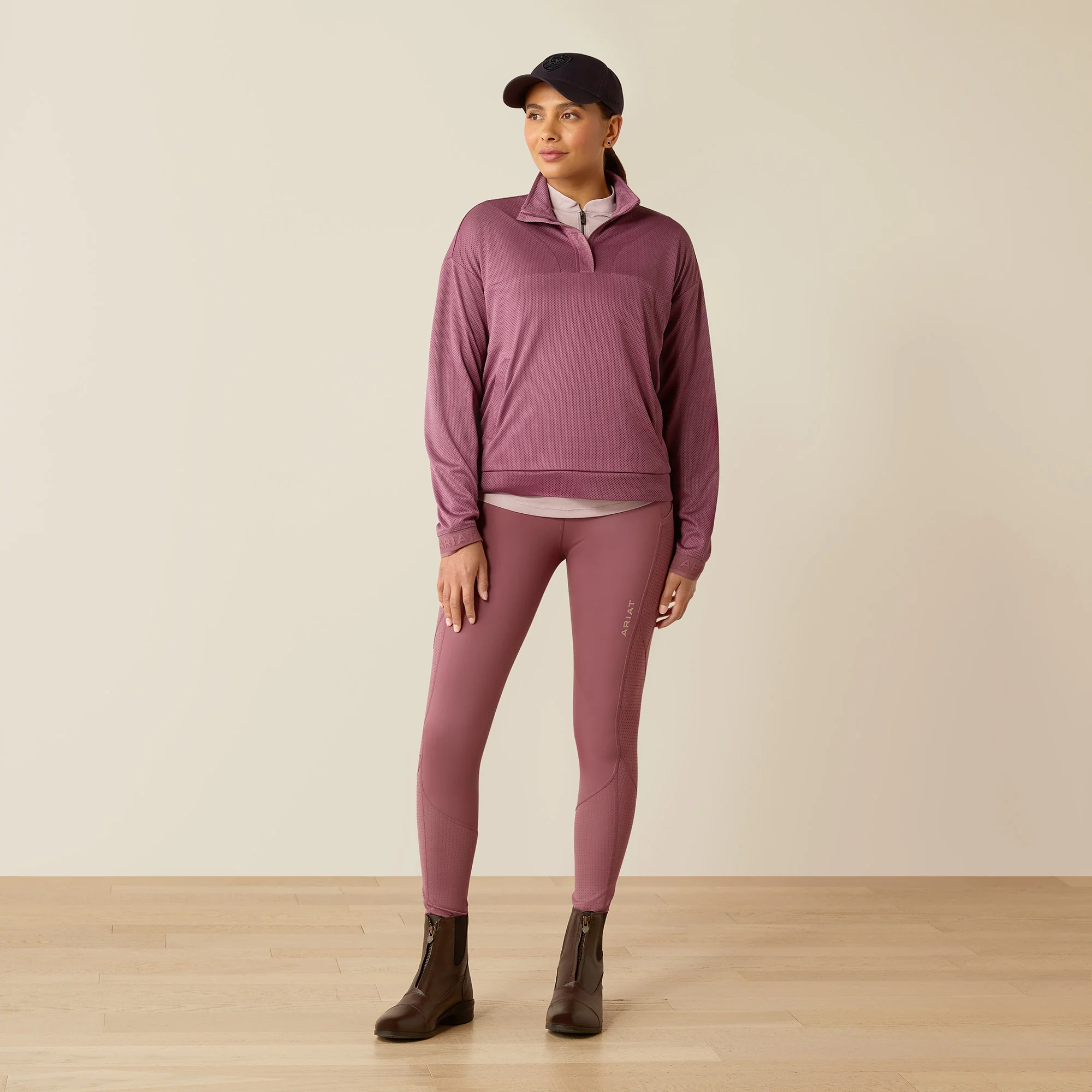 Ariat Women's Breathe Eos Half Grip Recycled Materials Tights - Image 37