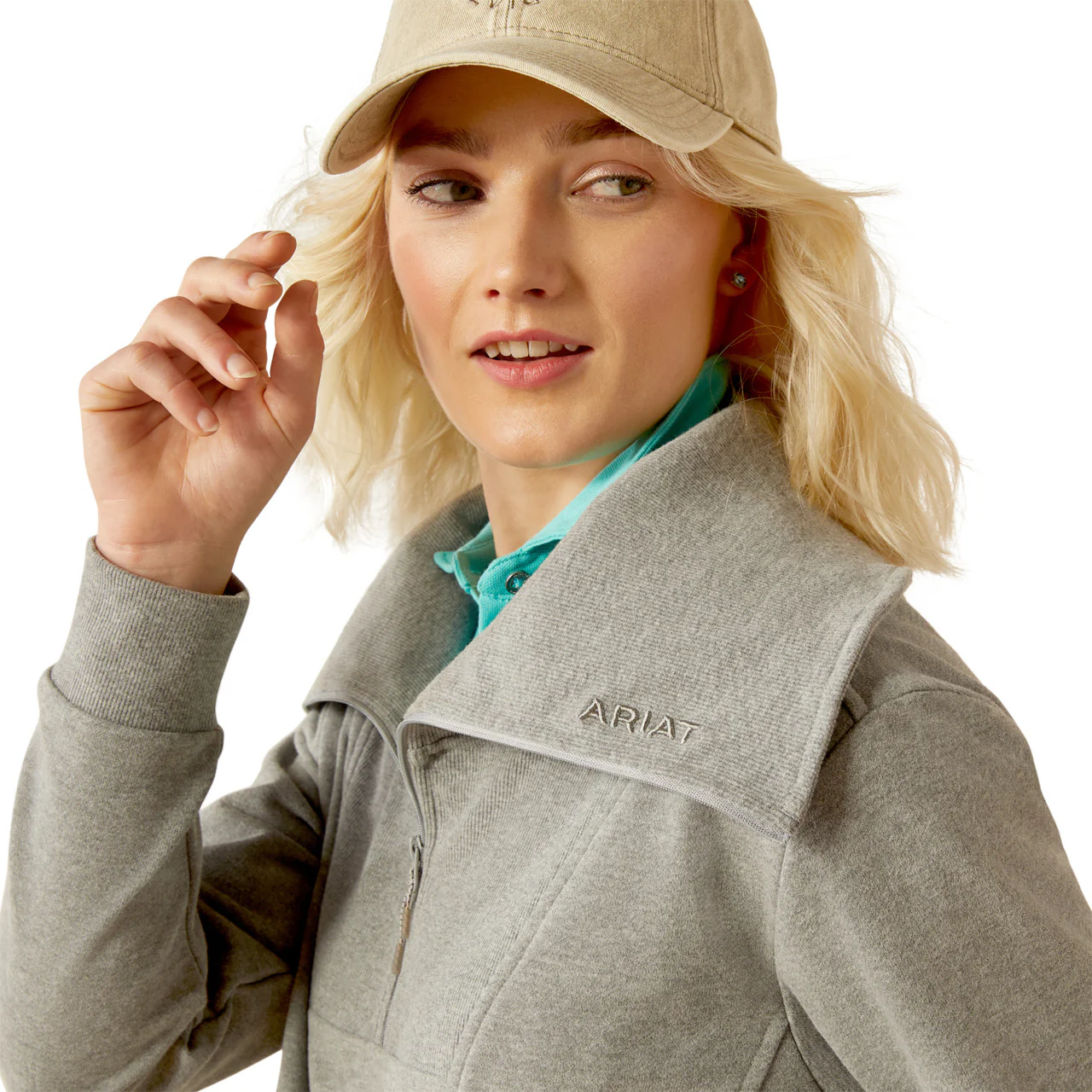 Ariat Women's Fern 1/2 Zip Sweatshirt - Image 3