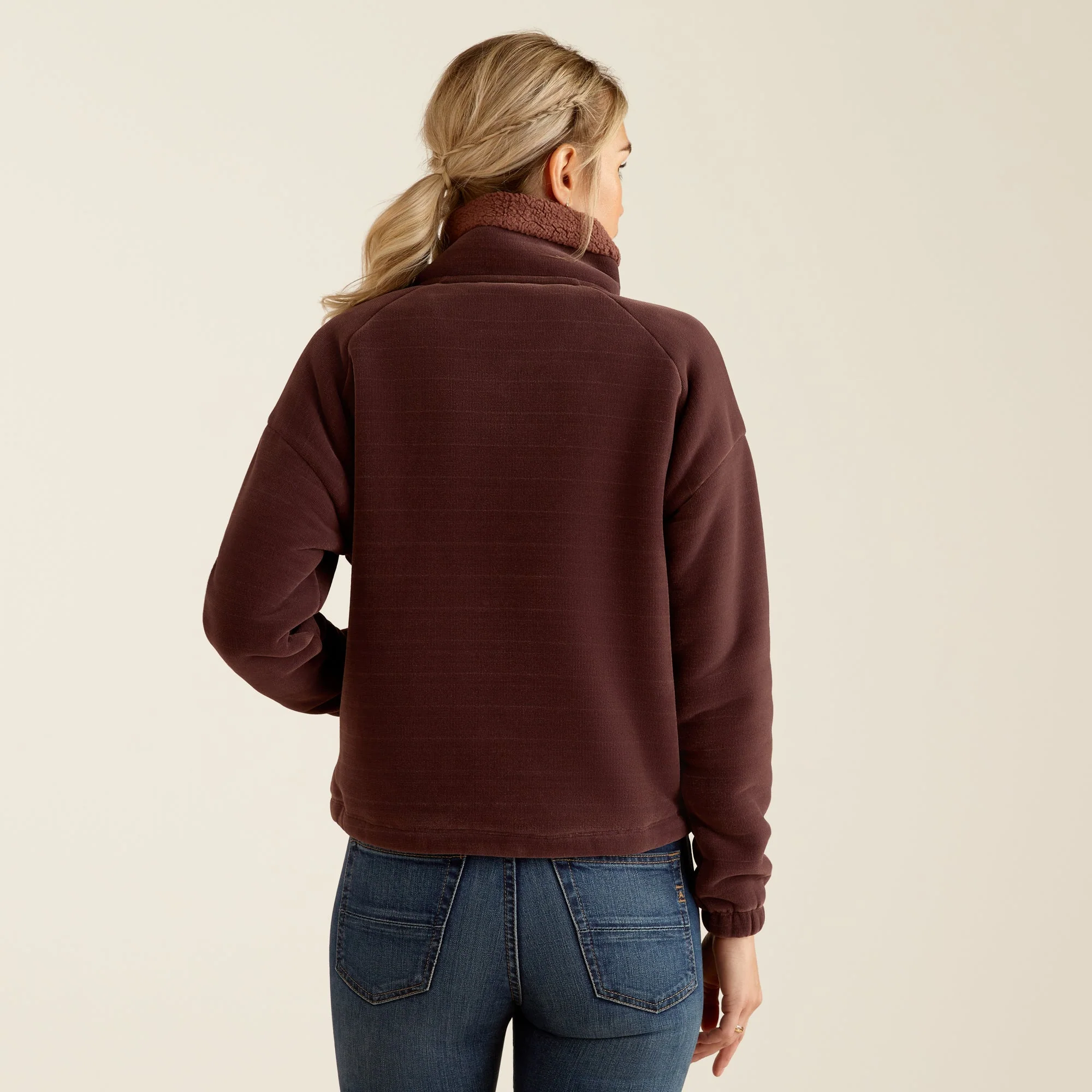 Ariat Women's Lafayette Ful Zip Sweatshirt - Image 2
